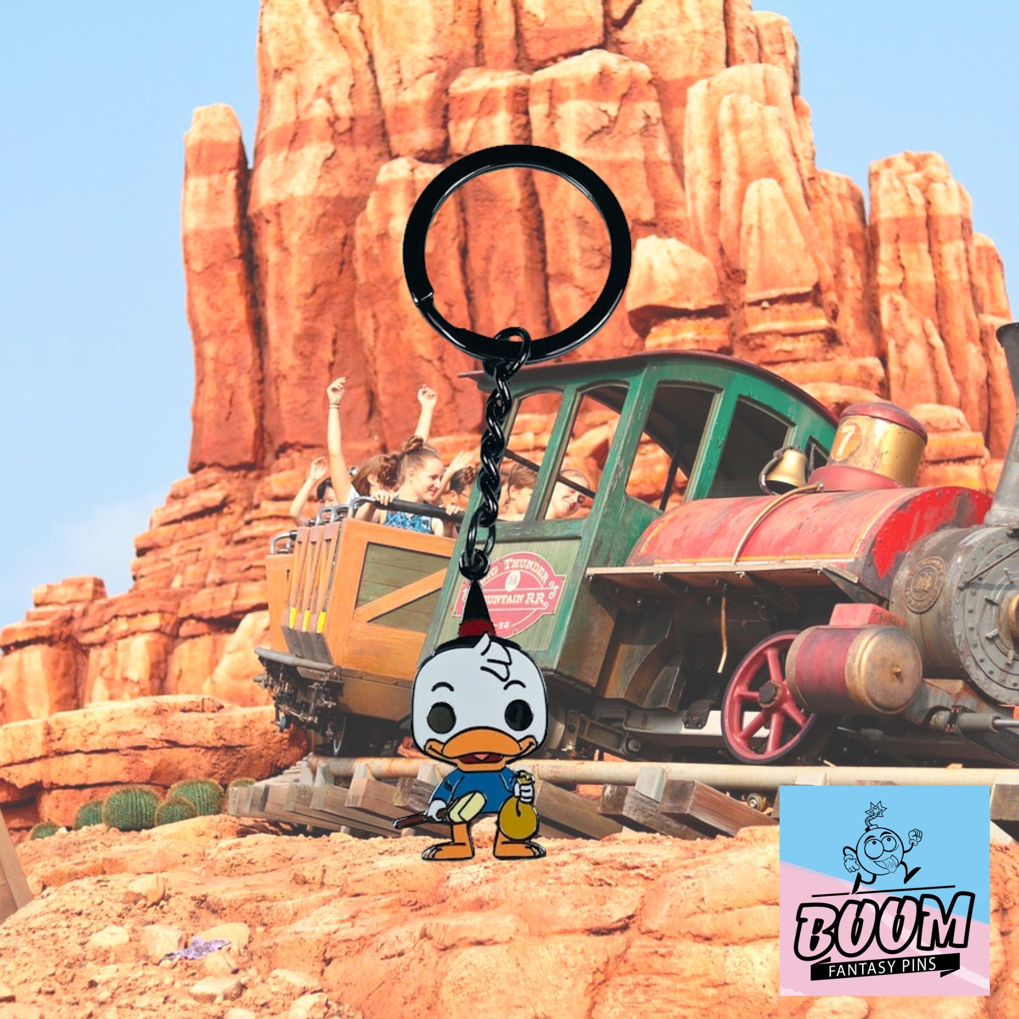 Porte-clés – Dewey de La Bande à Picsou – Disney Fantasy