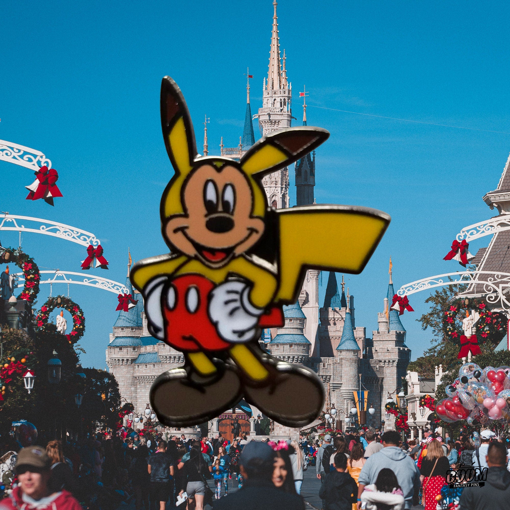 Pin – Mickey Mouse as Pikachu from Mickey Mouse – Disney Fantasy