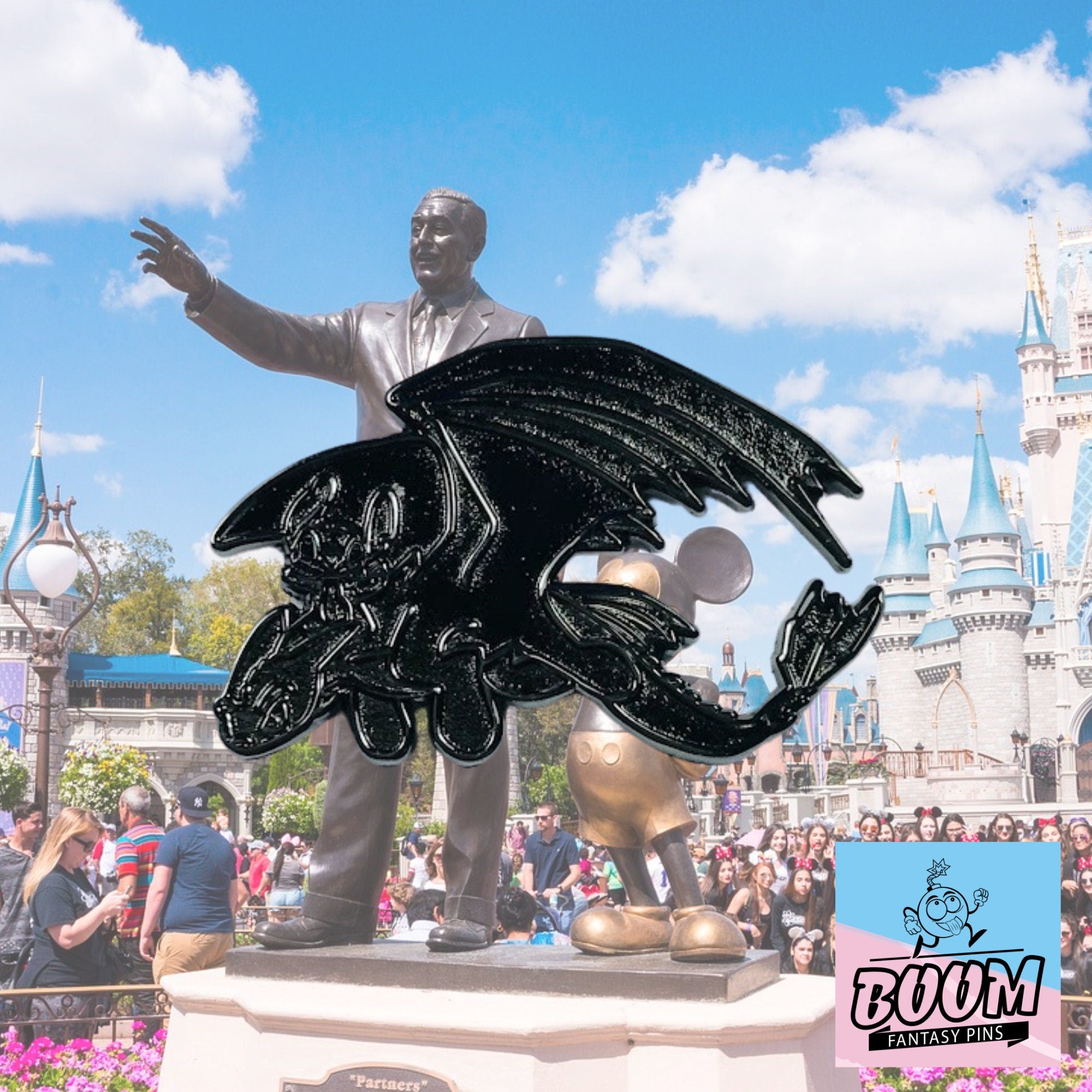 Épingle – Expérience 626 : Stitch de Lilo &amp; Stitch et Krokmou de Dragons – Disney Fantasy