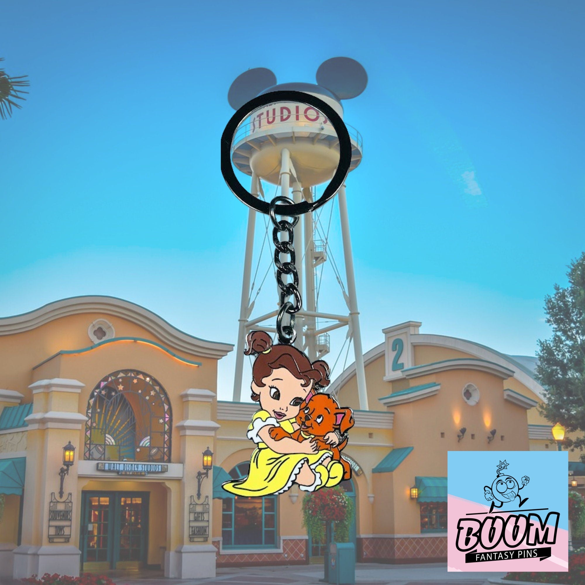 Llavero – Bella de La Bella y la Bestia – Disney Fantasy