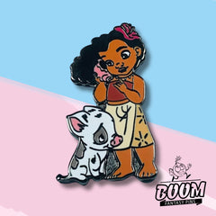 Pin – Moana as Kid and Pua from Moana – Disney Fantasy