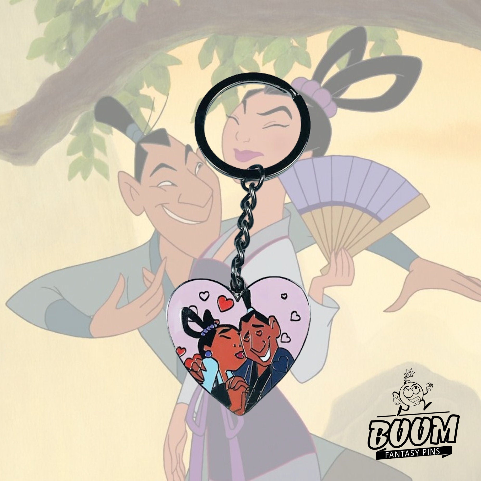 Llavero – Ting Ting y Ling de Mulan II – Disney Fantasy