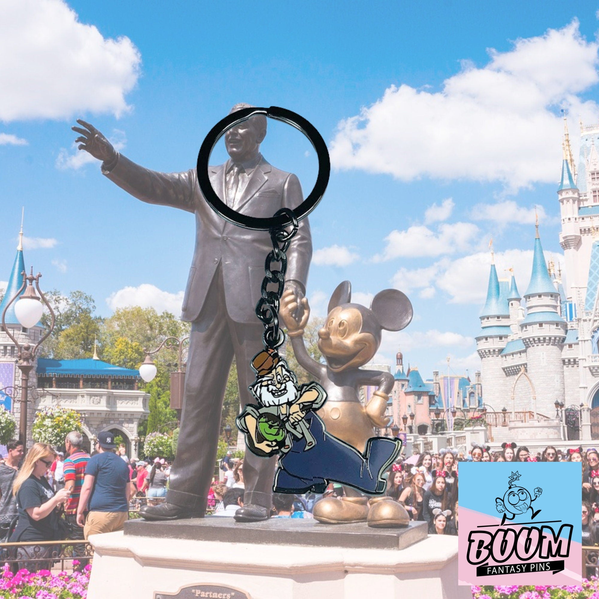 Llavero – Cookie Farnsworth de Atlantis: El Imperio Perdido – Disney Fantasy