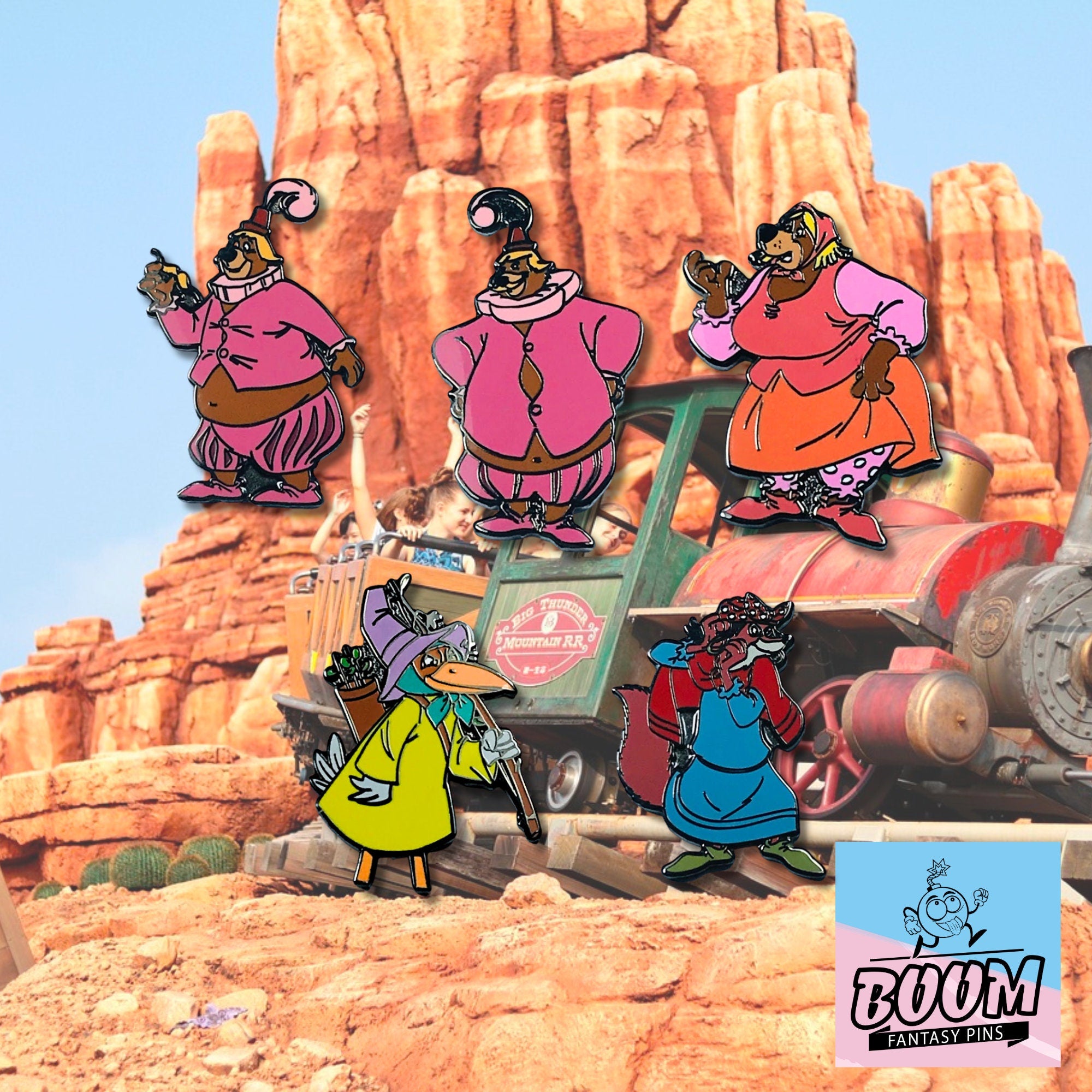 Pin's – Petit Jean de Robin des Bois – Disney Fantasy