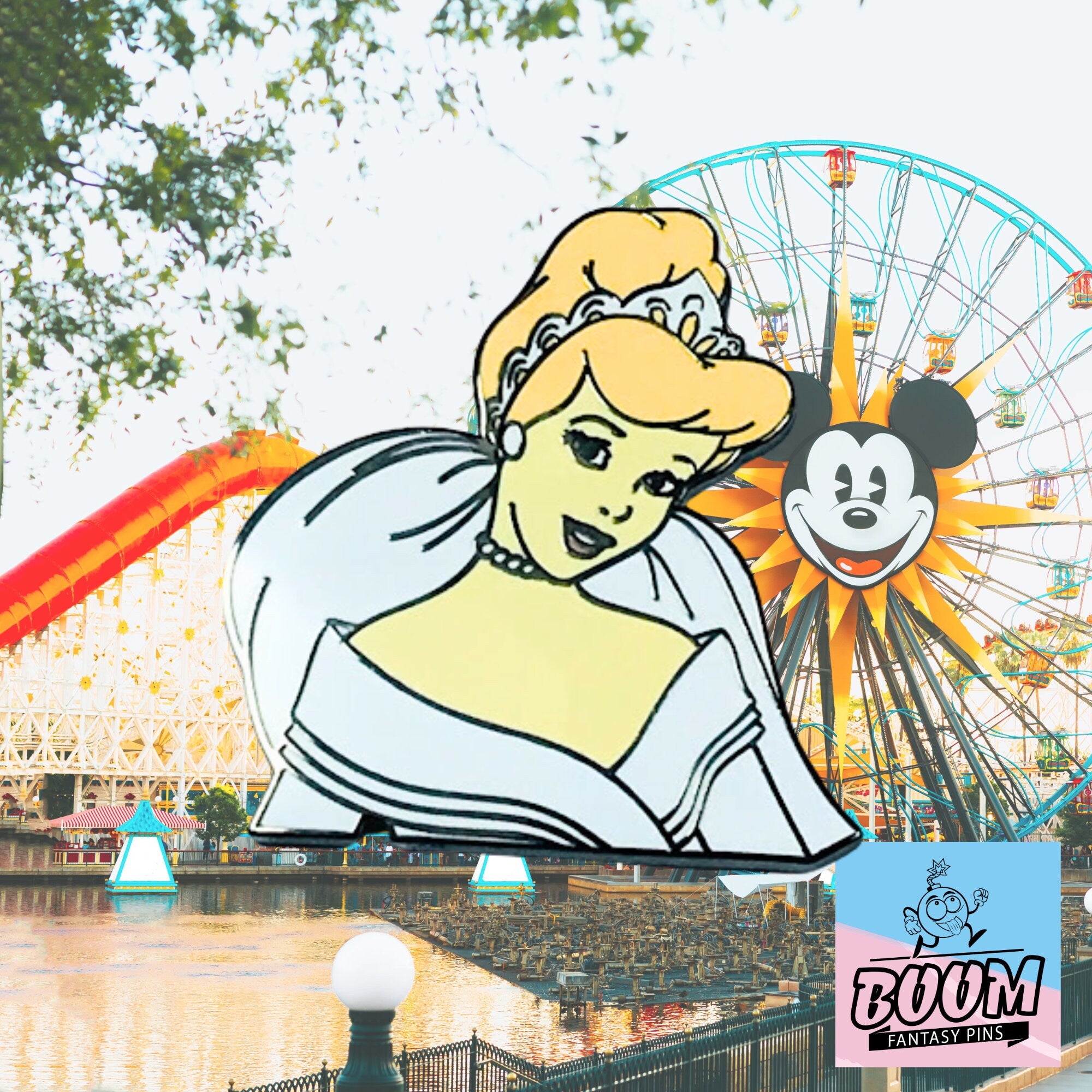 Pin – Princesa Cenicienta de Cenicienta – Disney Fantasy