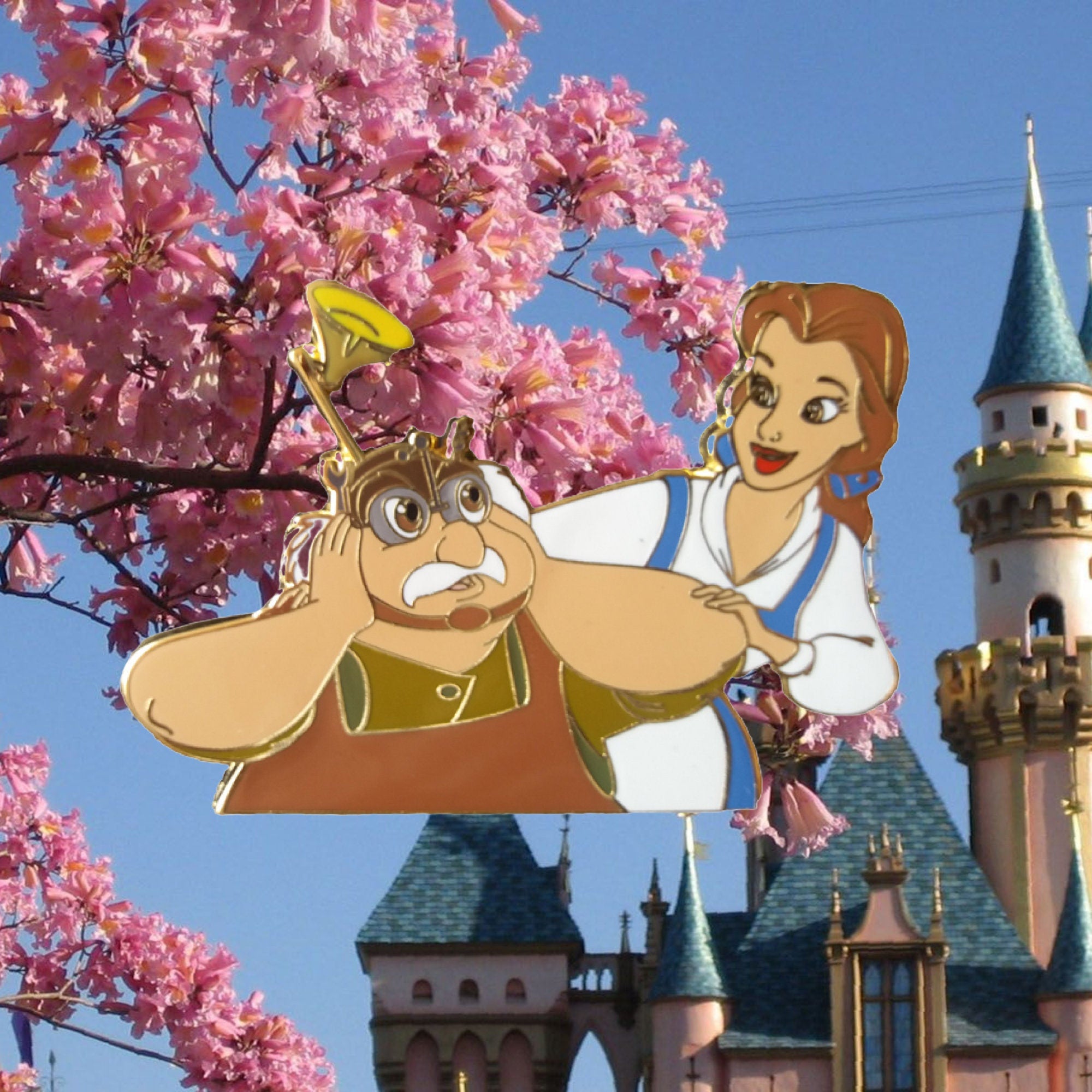 Pin's – Belle et Maurice de La Belle et la Bête – Disney Fantasy