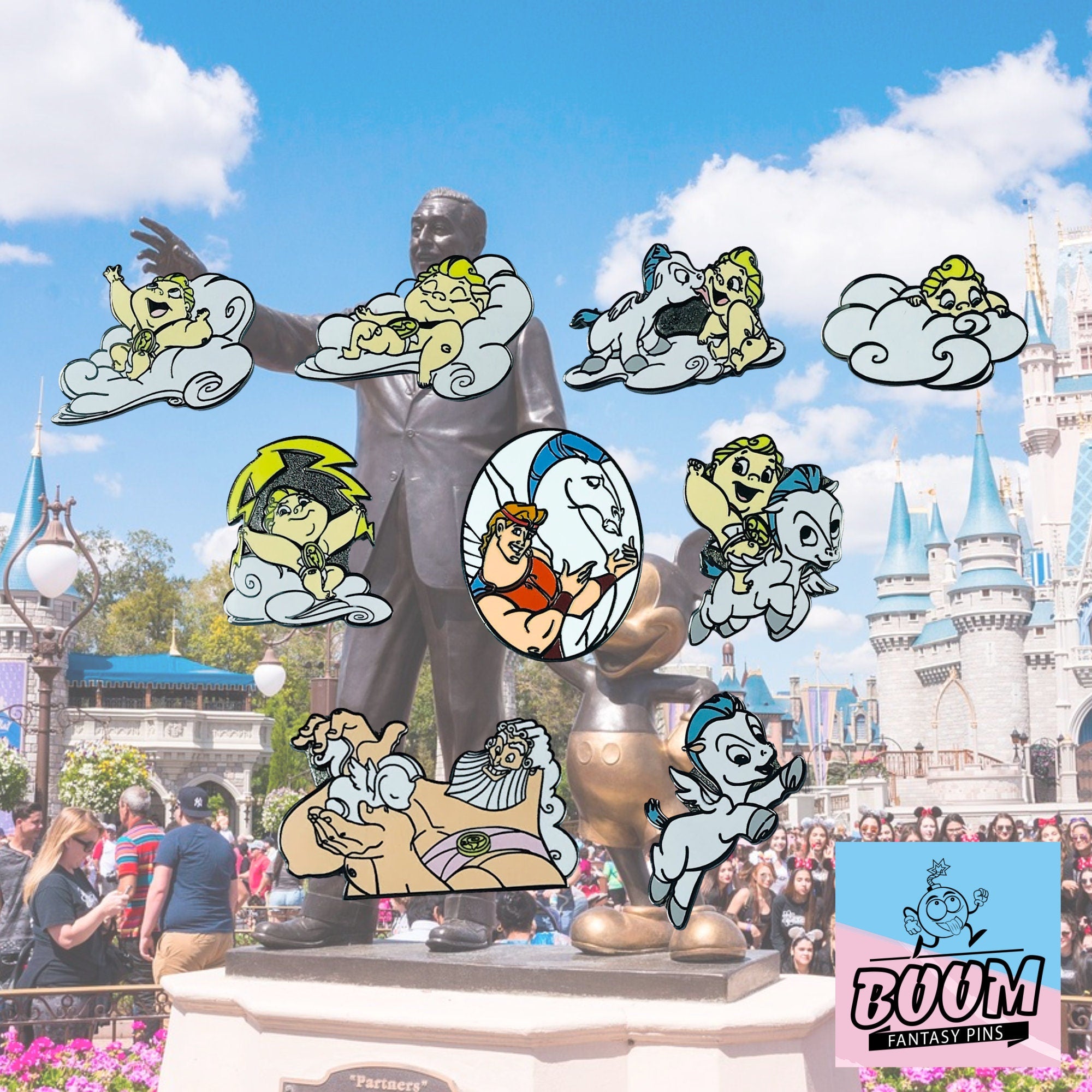 Pin's – Hercule du film Hercule – Disney Fantasy