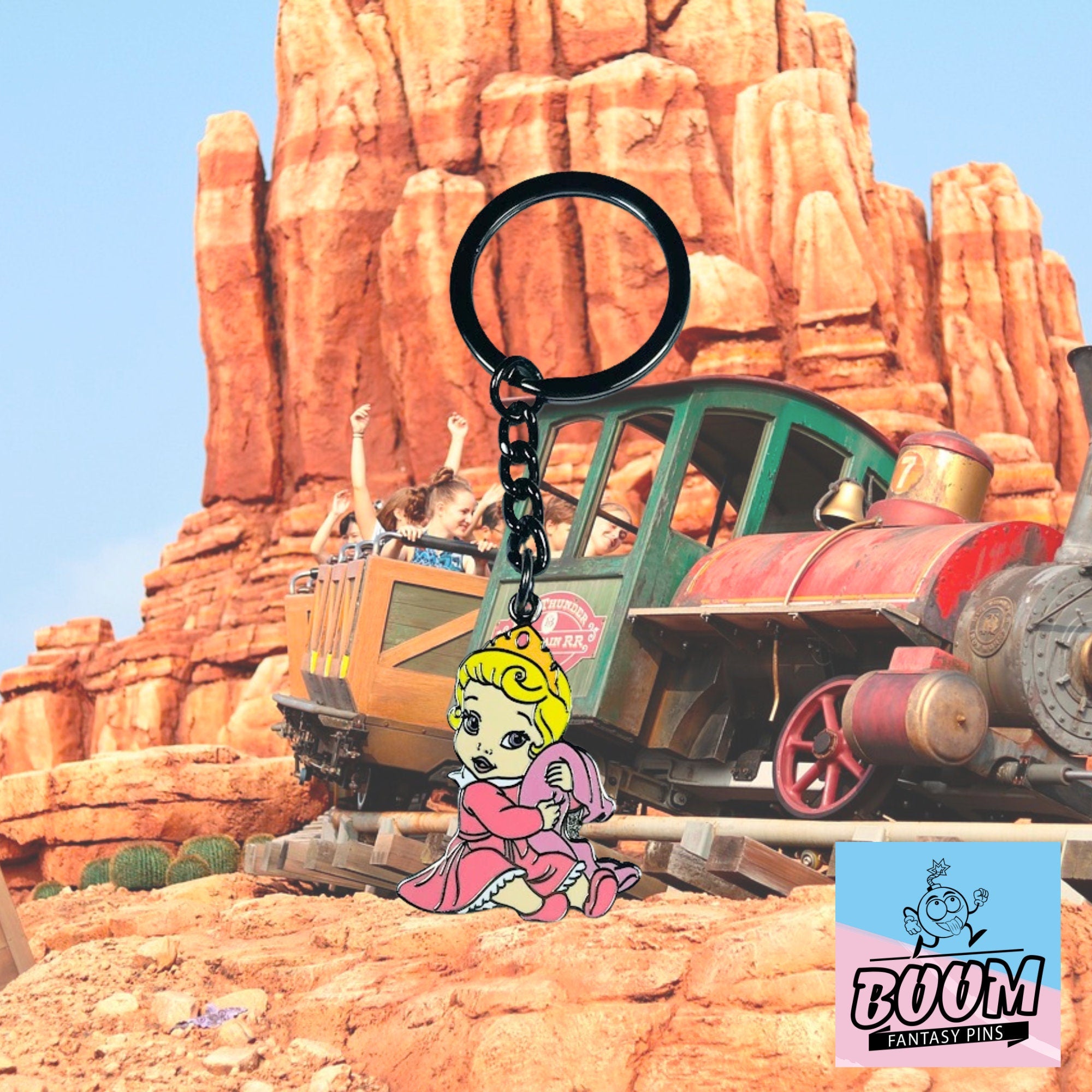 Porte-clés – Aurore enfant de La Belle au bois dormant – Disney Fantasy