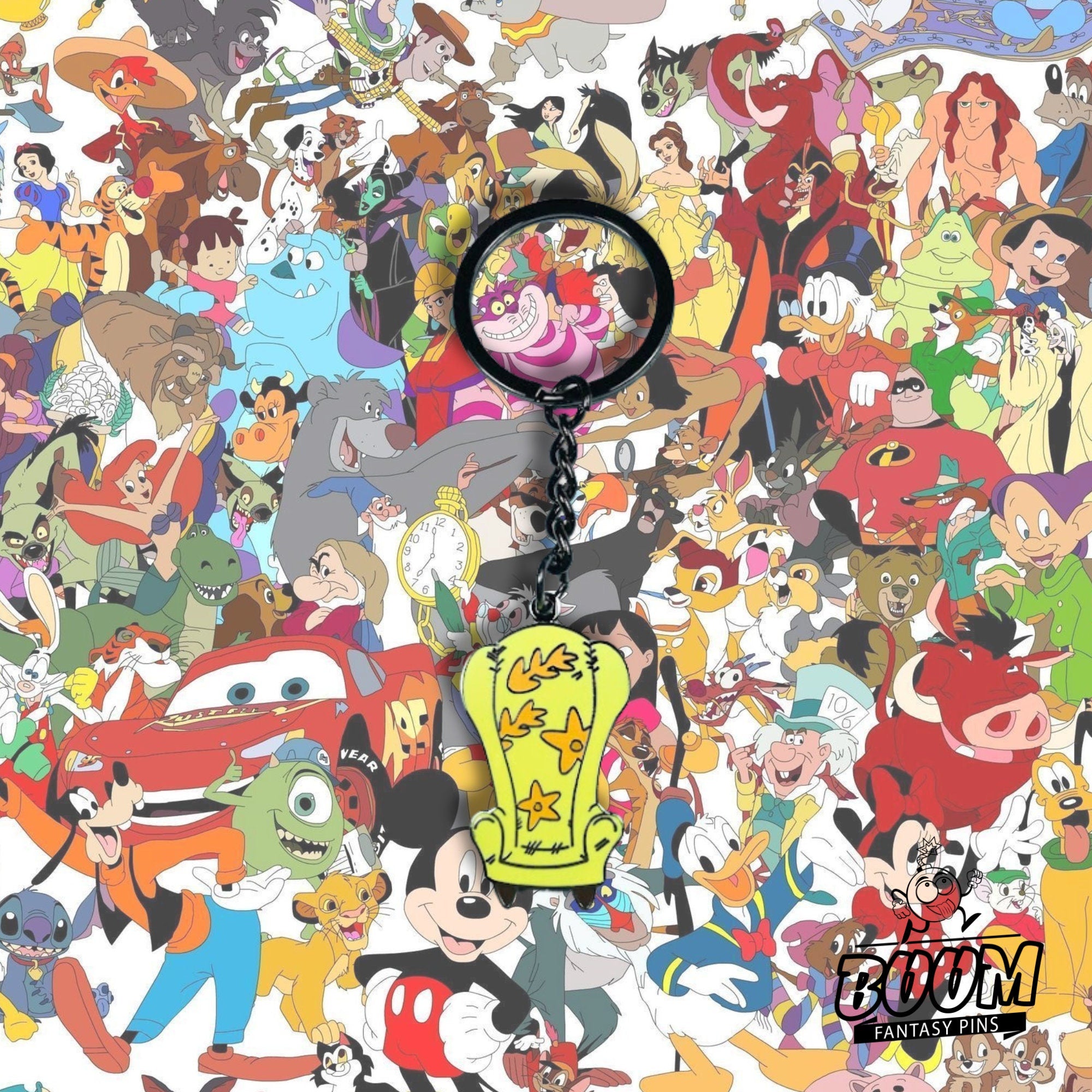 Llavero – Sillón original de diseño original – Disney Fantasy