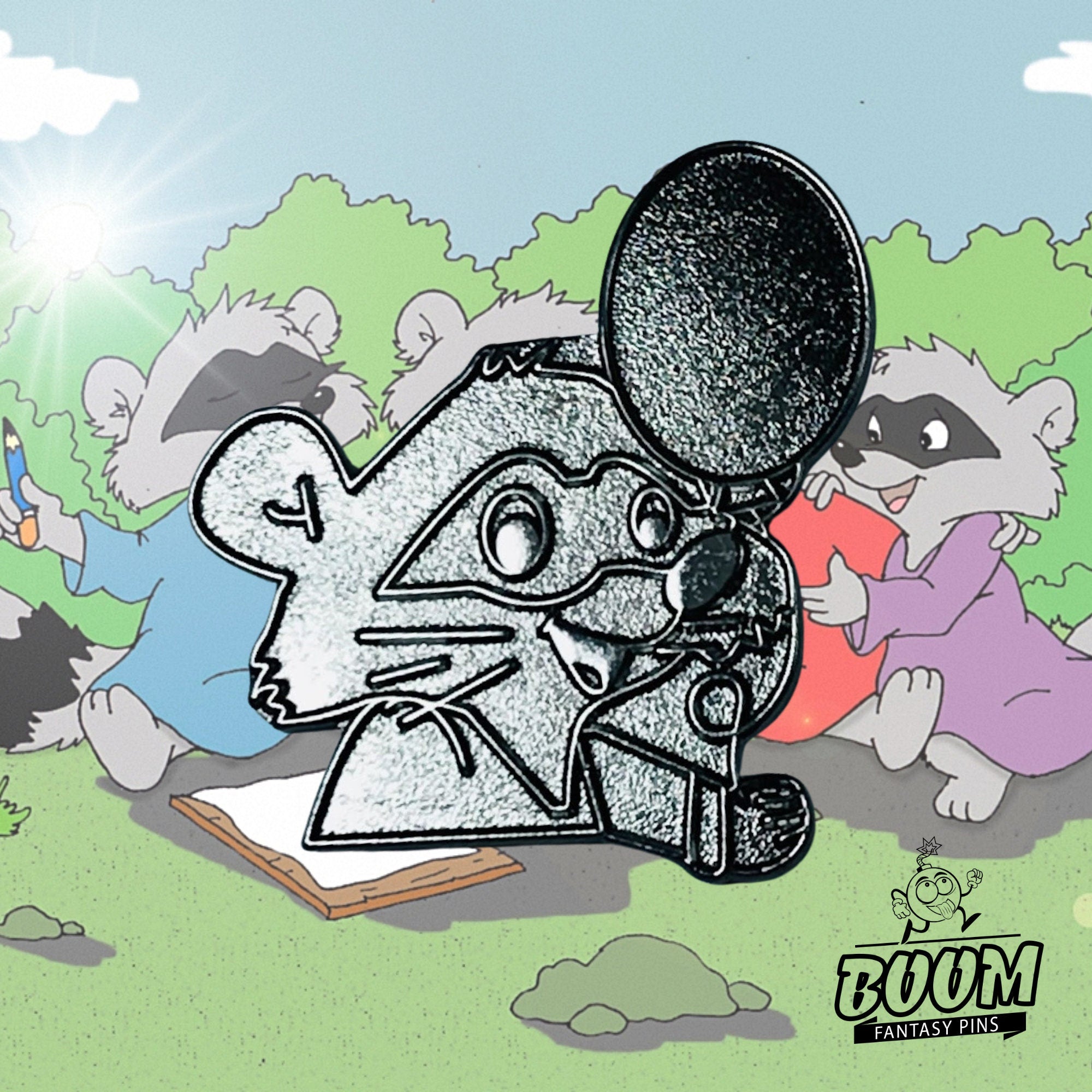 Pin – Mapache de Robin Hood – Disney Fantasy