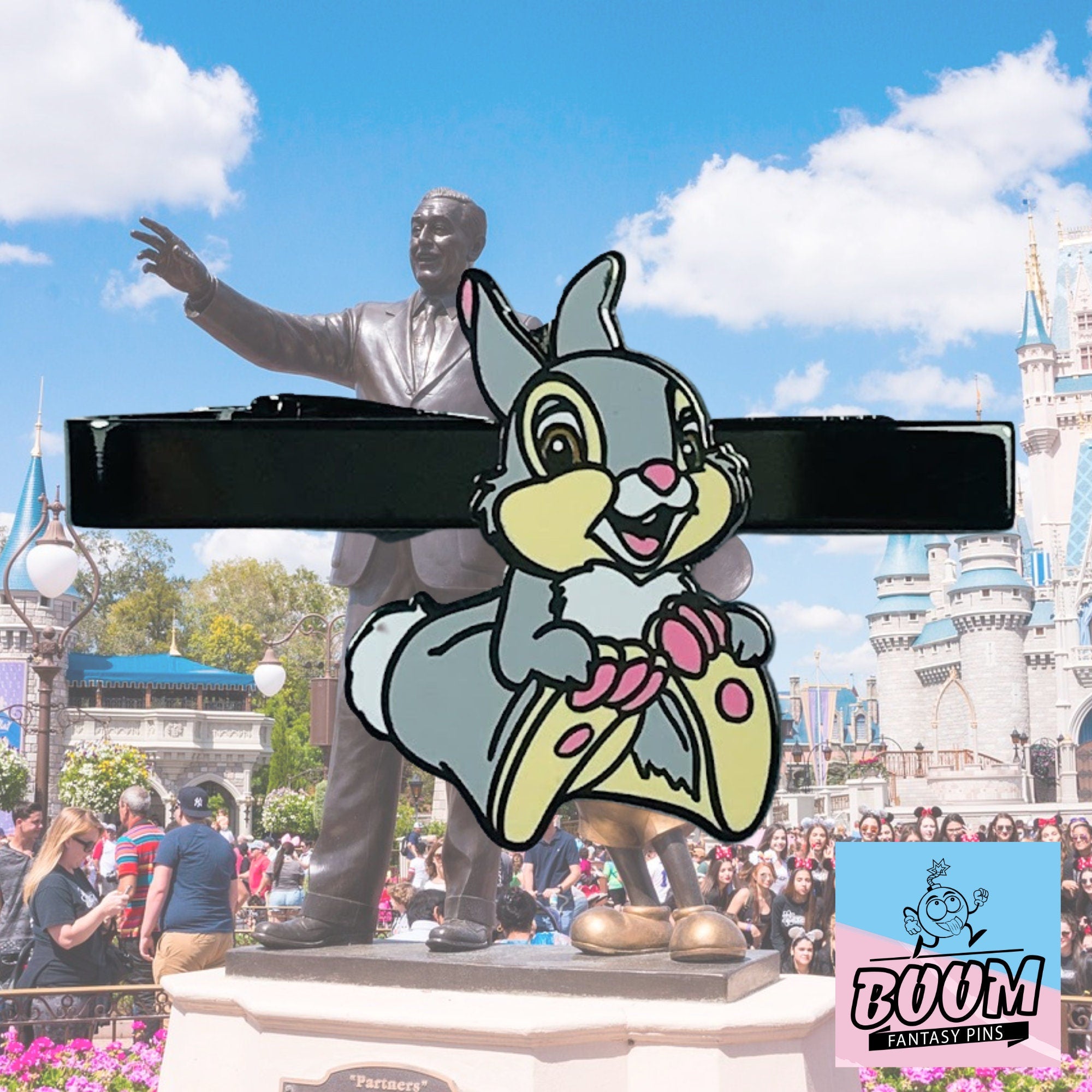 Pinza de corbata – Tambor de Bambi – Disney Fantasy