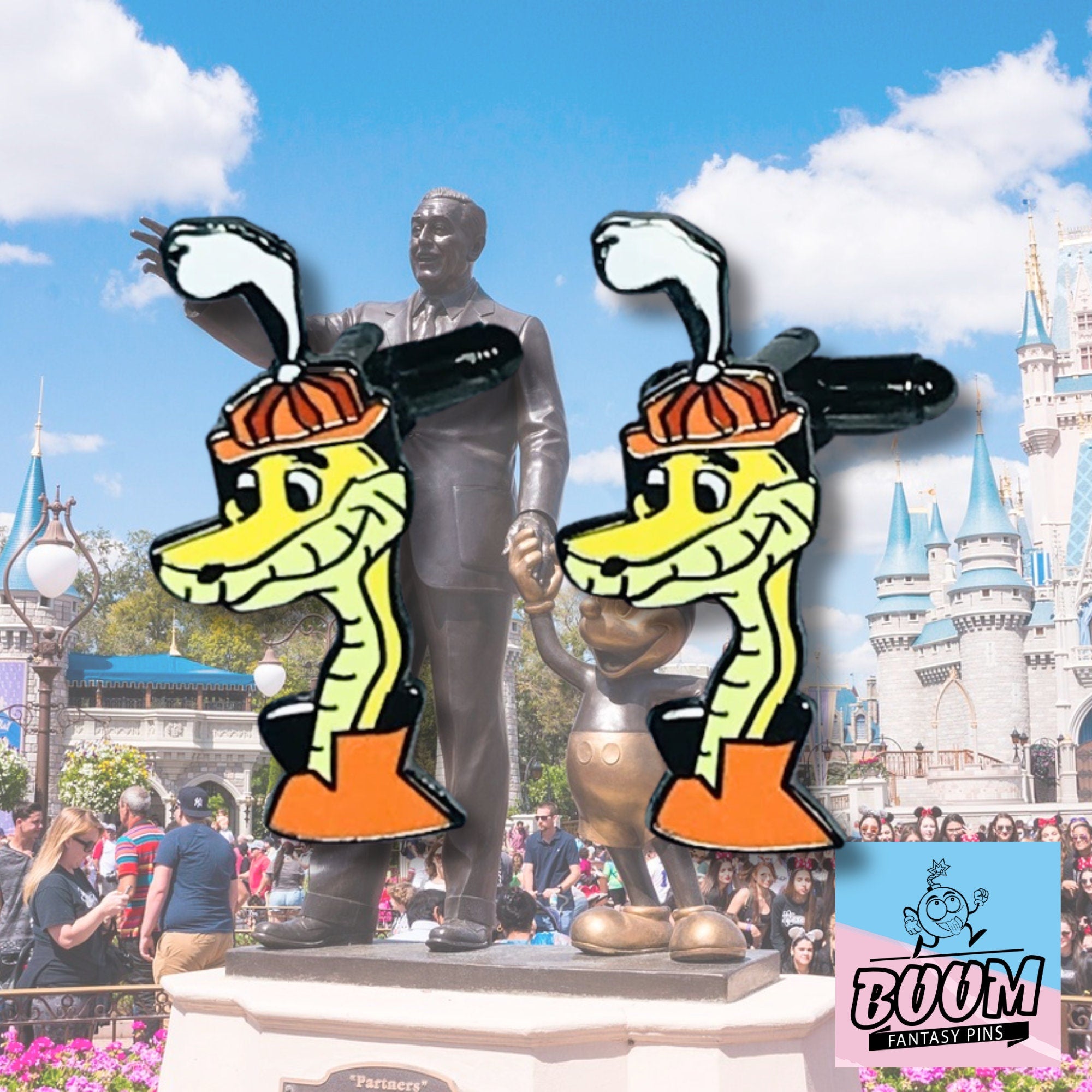Cufflinks – Sir Hiss from Robin Hood – Disney Fantasy