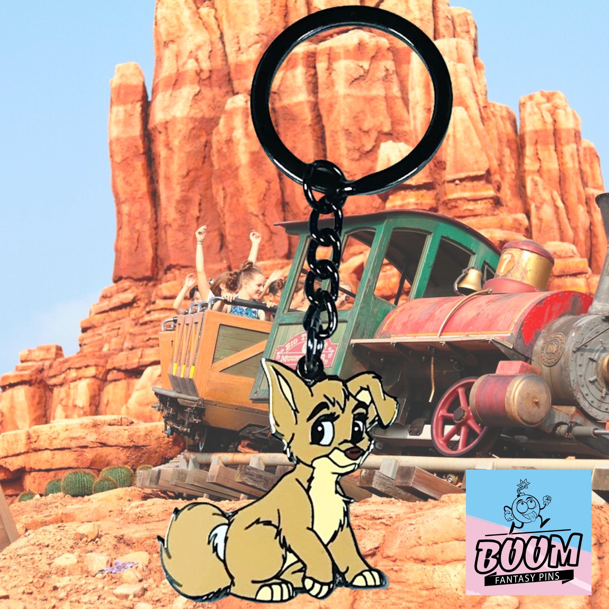 Llavero – Ángel de La Dama y el Vagabundo – Disney Fantasy