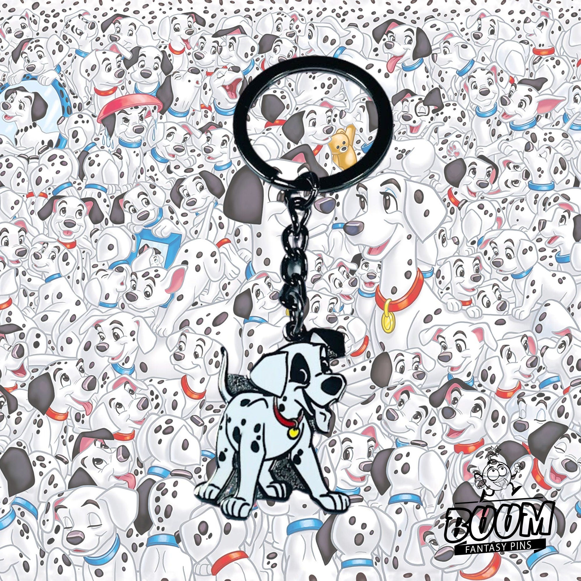 Llavero bicolor de 101 Dálmatas – Disney Fantasy