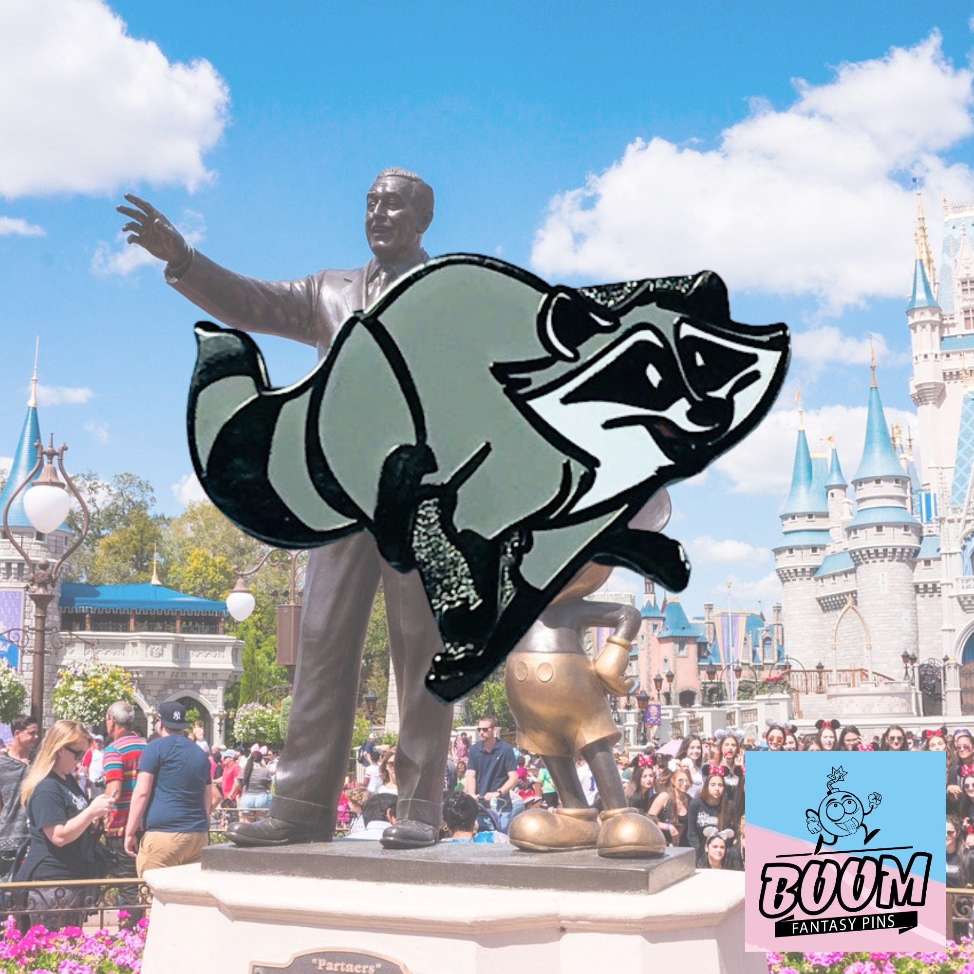 Pin – Meeko from Pocahontas – Disney Fantasy