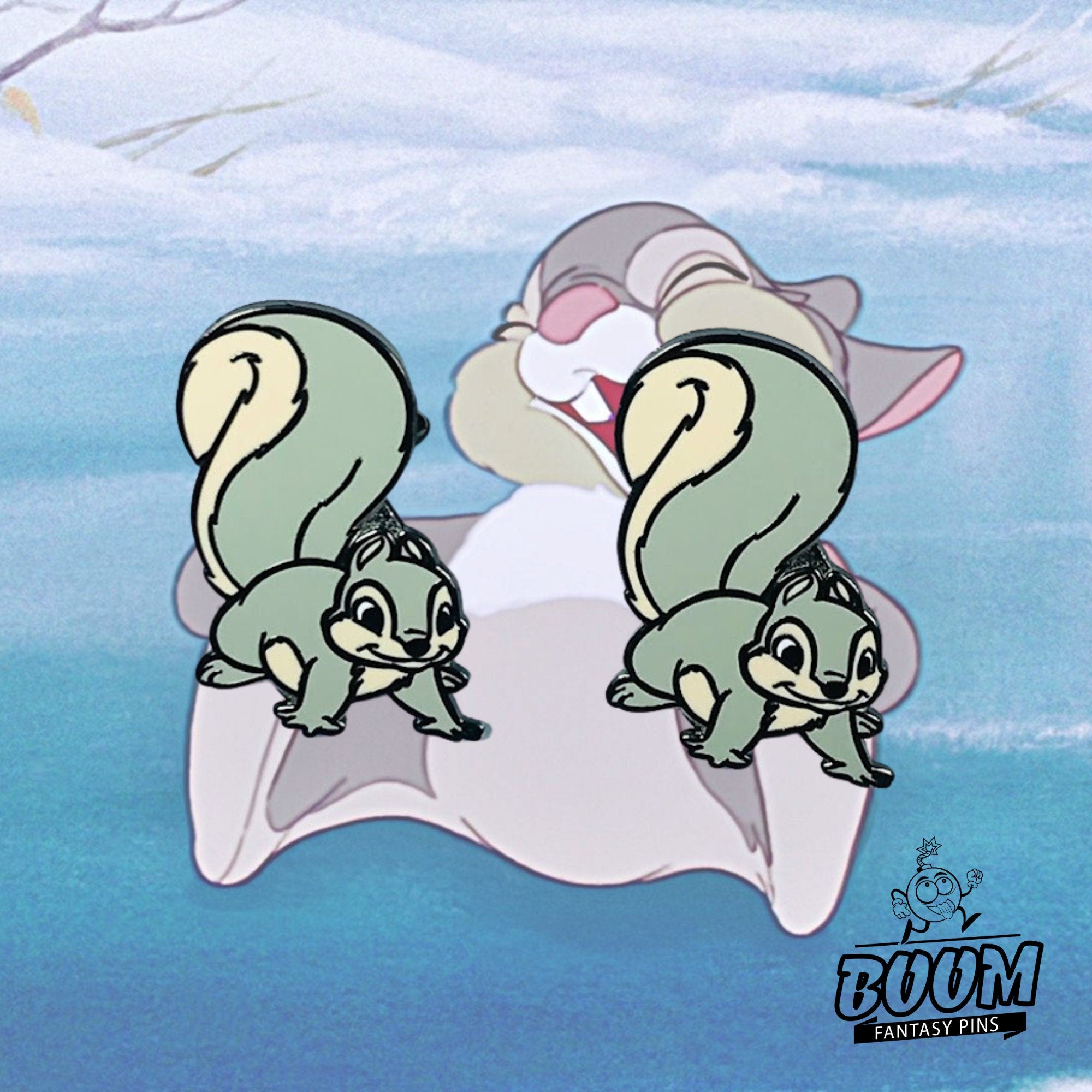 Gemelos – Ardilla Gris de Bambi – Disney Fantasy