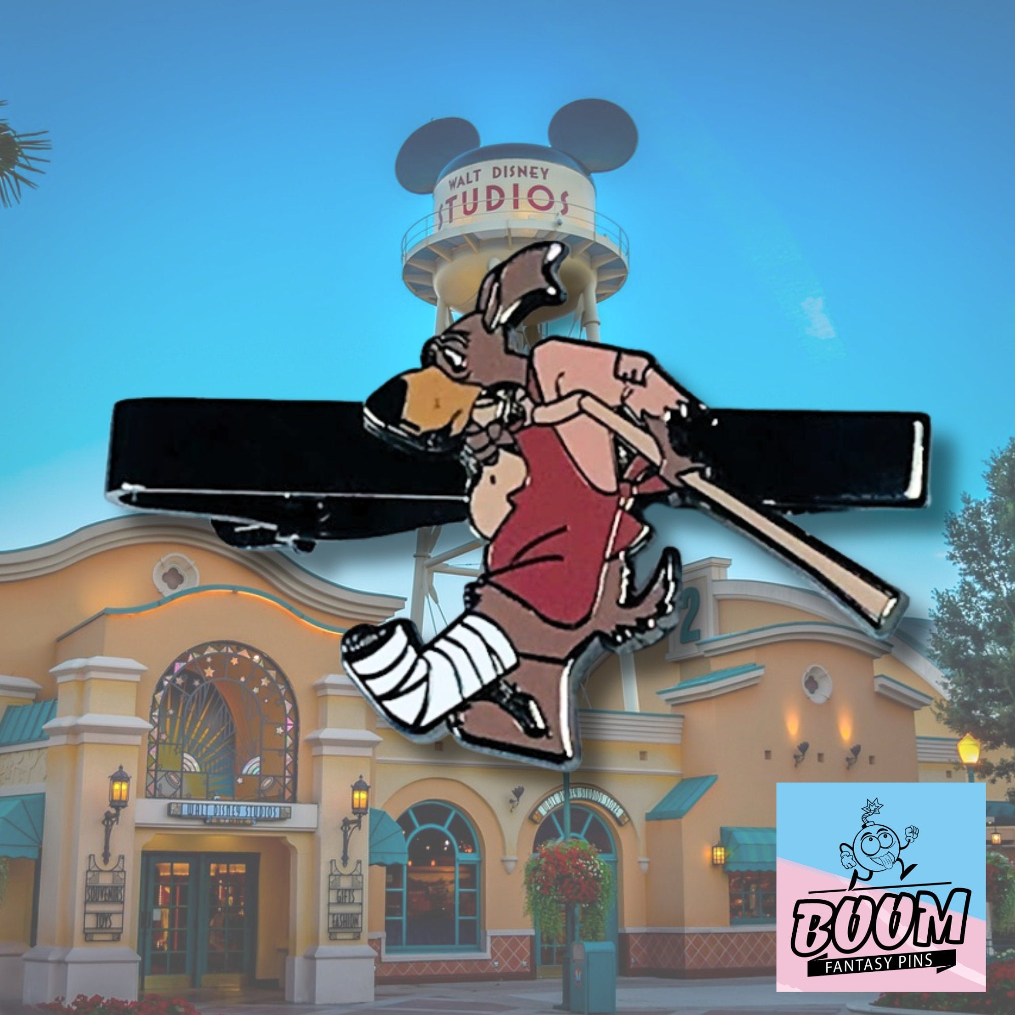 Pinza de corbata – Otto Bloodhound de Robin Hood – Disney Fantasy