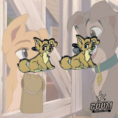 Boutons de manchette – Ange de La Belle et le Clochard – Disney Fantasy