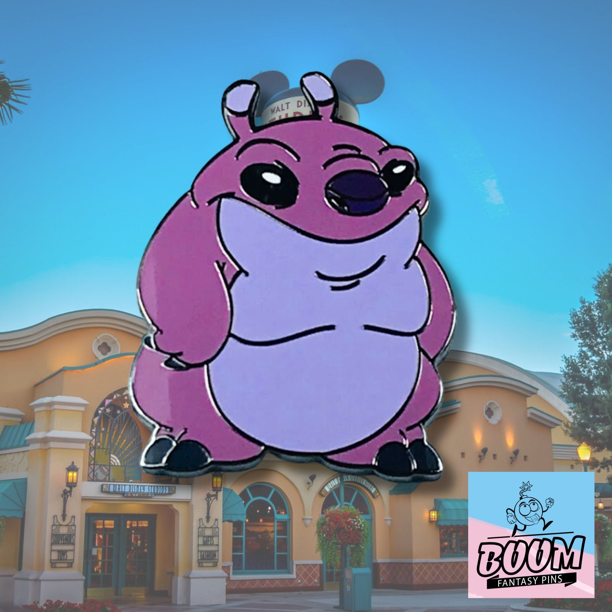 Pin – Stitch y Hamlette de Lilo &amp; Stitch – Disney Fantasy