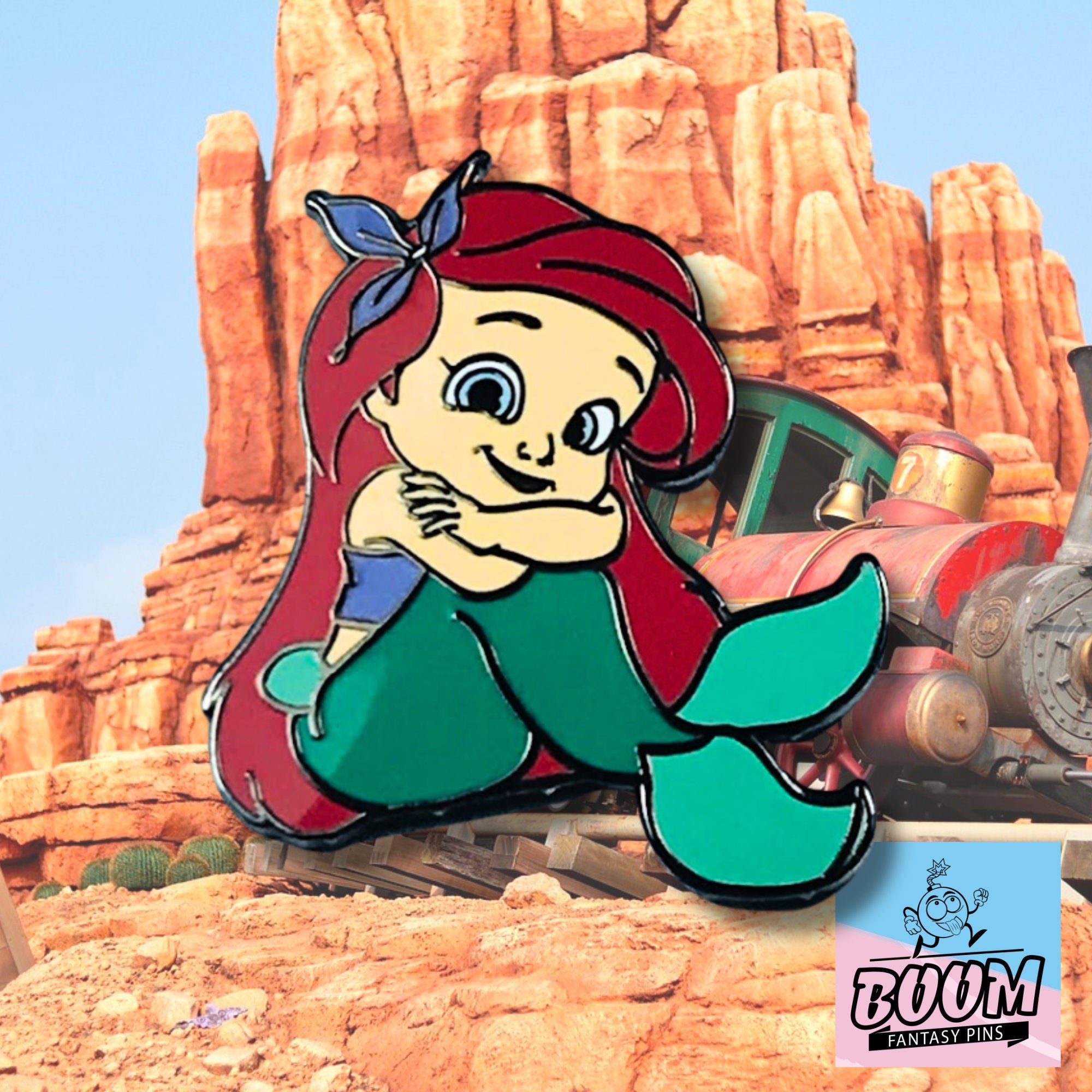 Pin's – Bébé Ariel de La Petite Sirène – Disney Fantasy