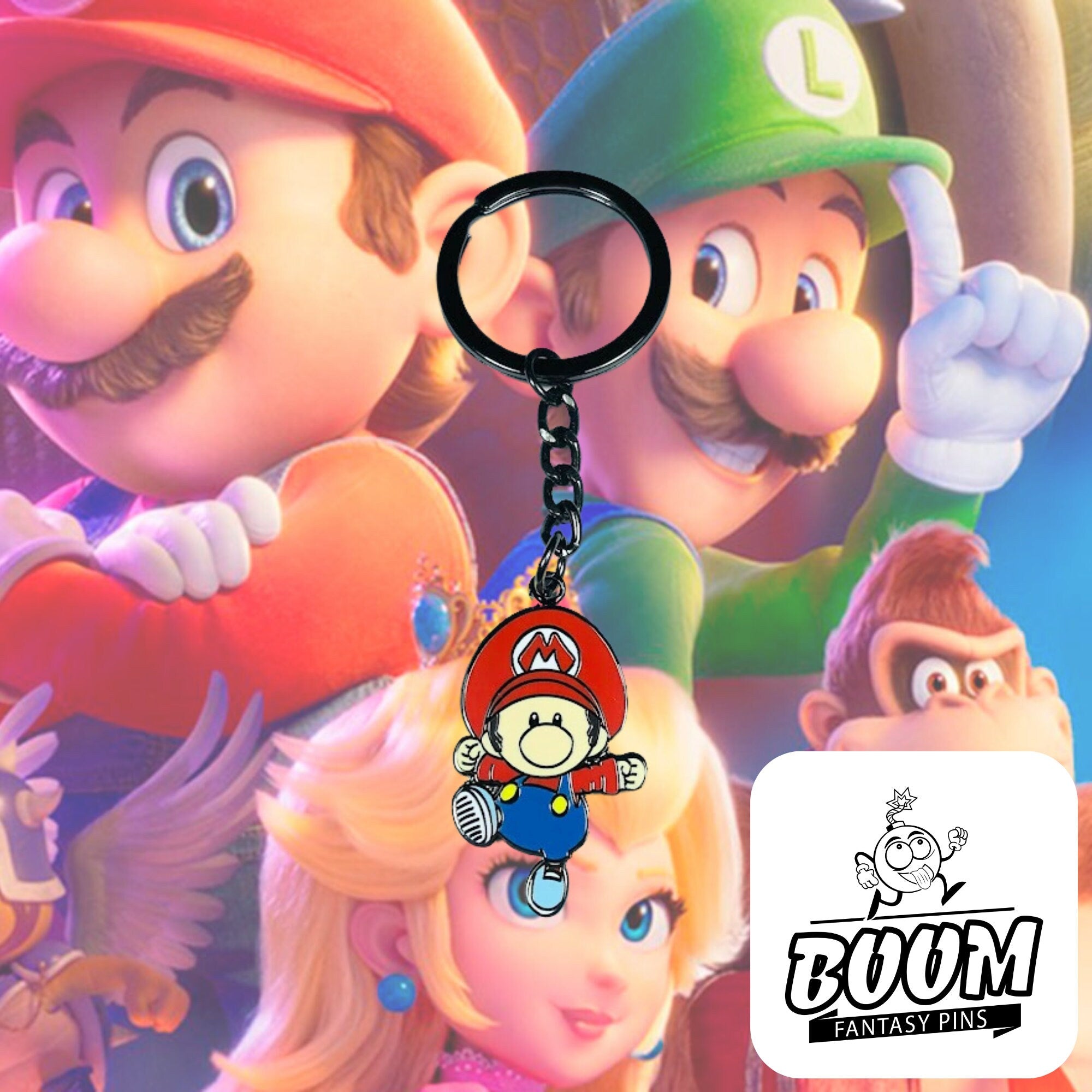 Keychain – Mario from Super Mario Bros – Nintendo Franchise