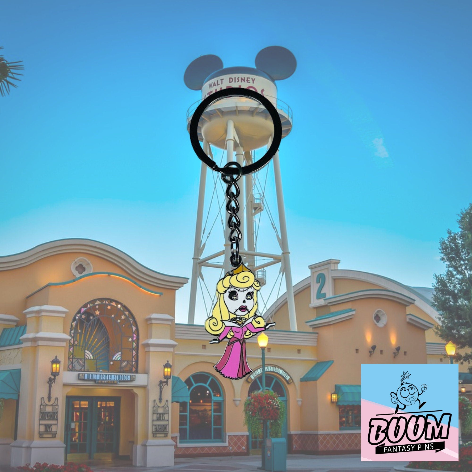 Llavero – Aurora como zombi de La Bella Durmiente – Disney Fantasy