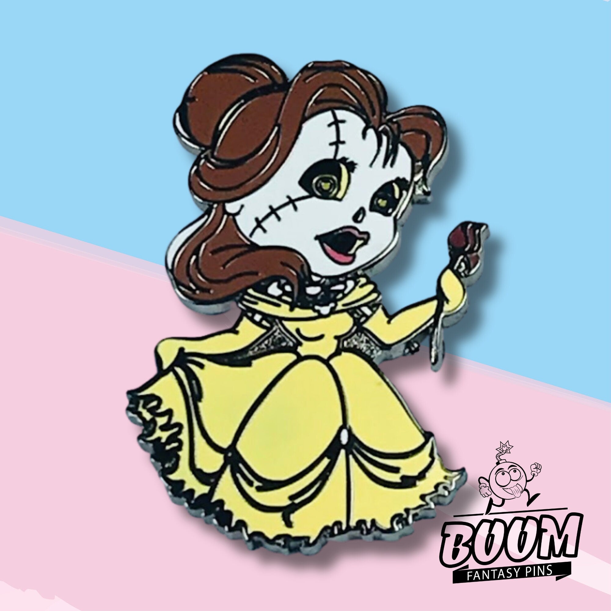 Pin's – Belle en zombie de La Belle et la Bête – Disney Fantasy