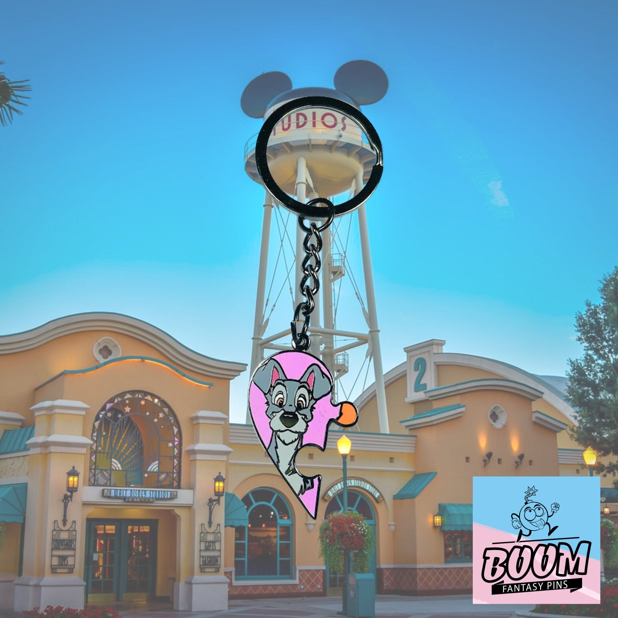 Llavero – El Vagabundo de La Dama y el Vagabundo – Disney Fantasy