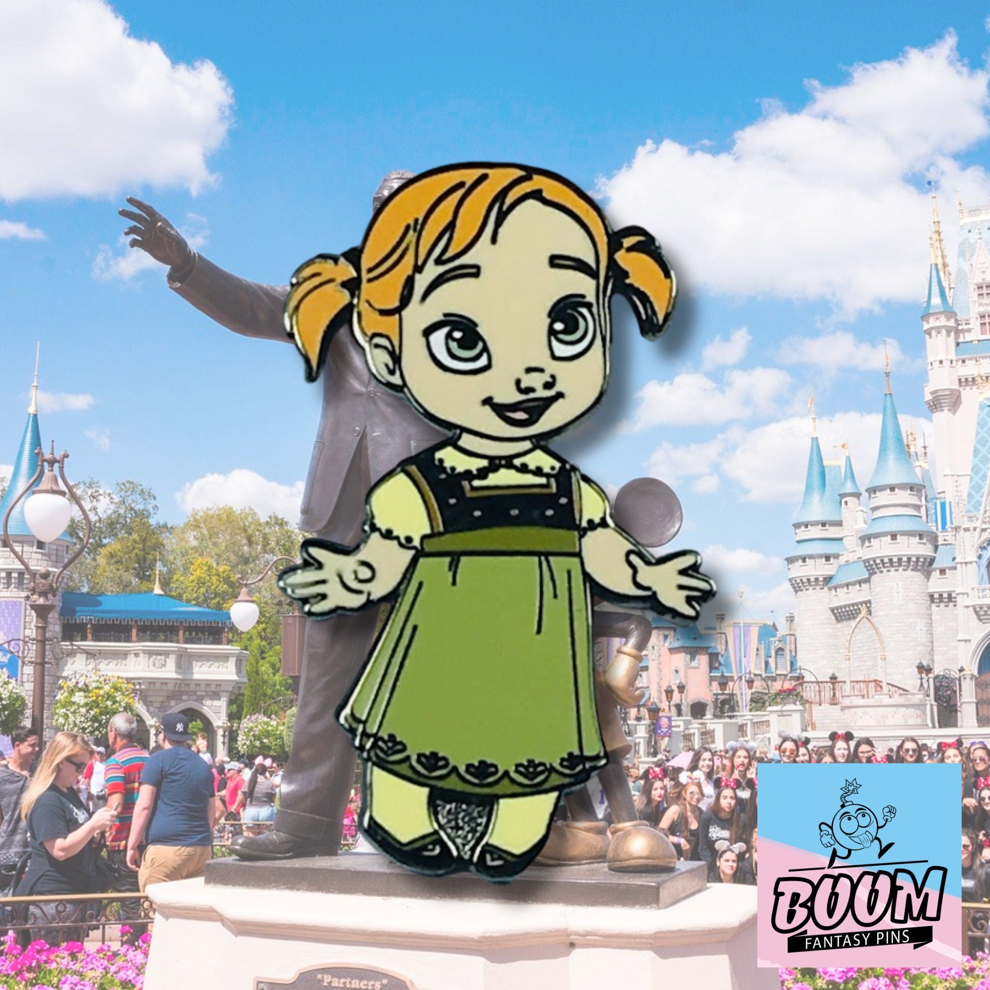 Pin – Princess Anna from Frozen – Disney Fantasy