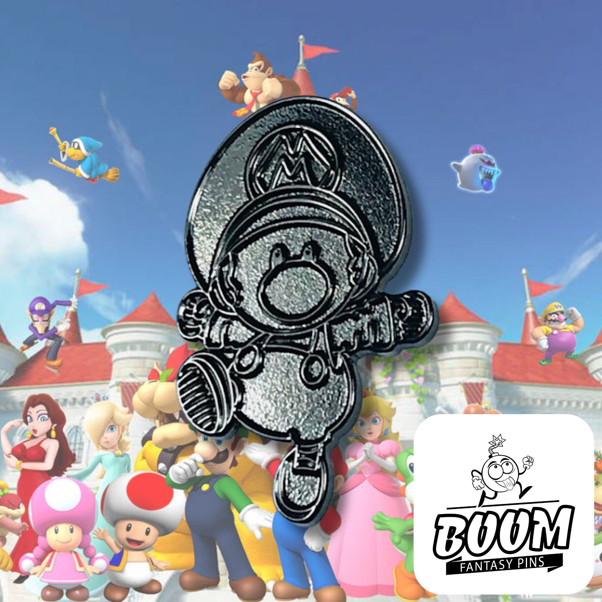 Pin's – Mario de Super Mario Bros – Franchise Nintendo