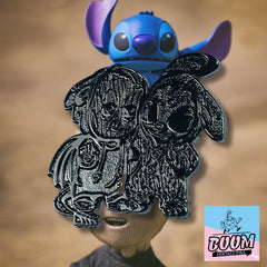 Pin's – Groot des Gardiens de la Galaxie et Stitch de Lilo &amp; Stitch – Disney Fantasy
