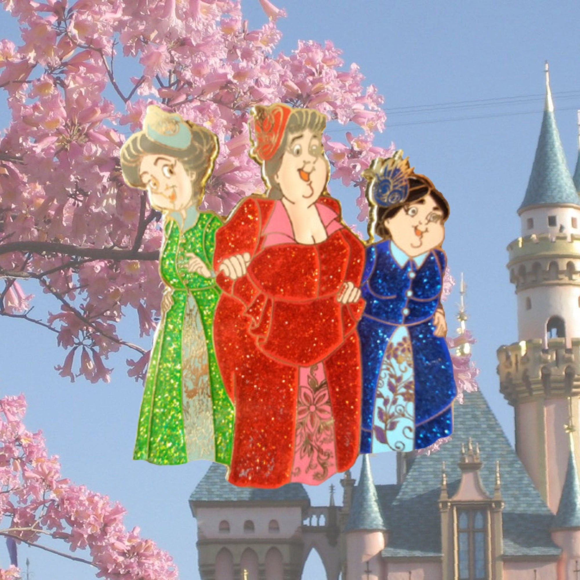 Pin – Flora Fauna y Primavera de La Bella Durmiente – Disney Fantasy