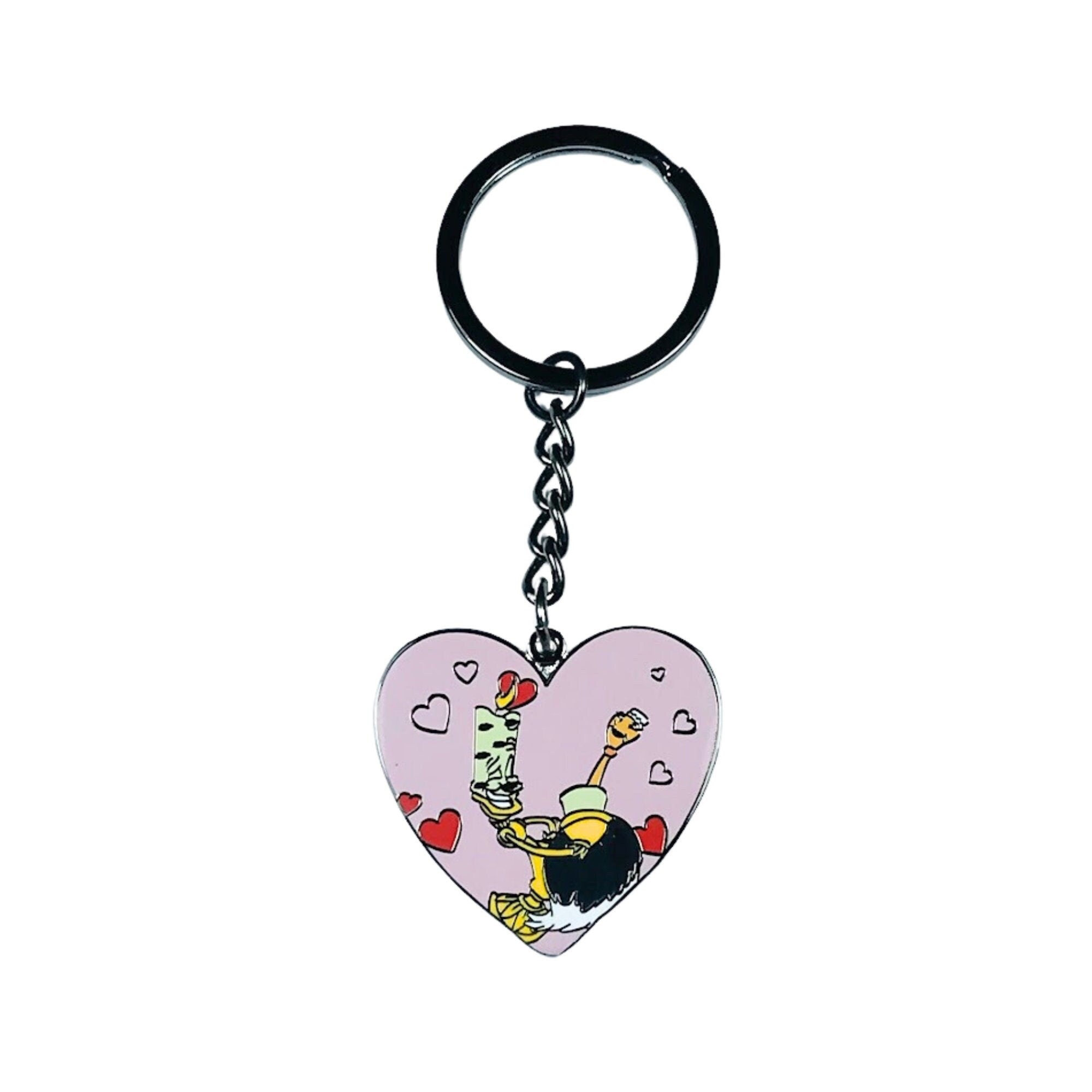 Porte-clés – Lumière et Babette de La Belle et la Bête – Disney Fantasy