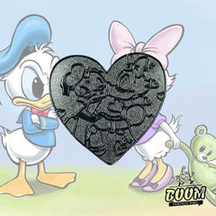 Pin – Pato Donald y Pato Daisy de El Sr. Pato sale – Disney Fantasy