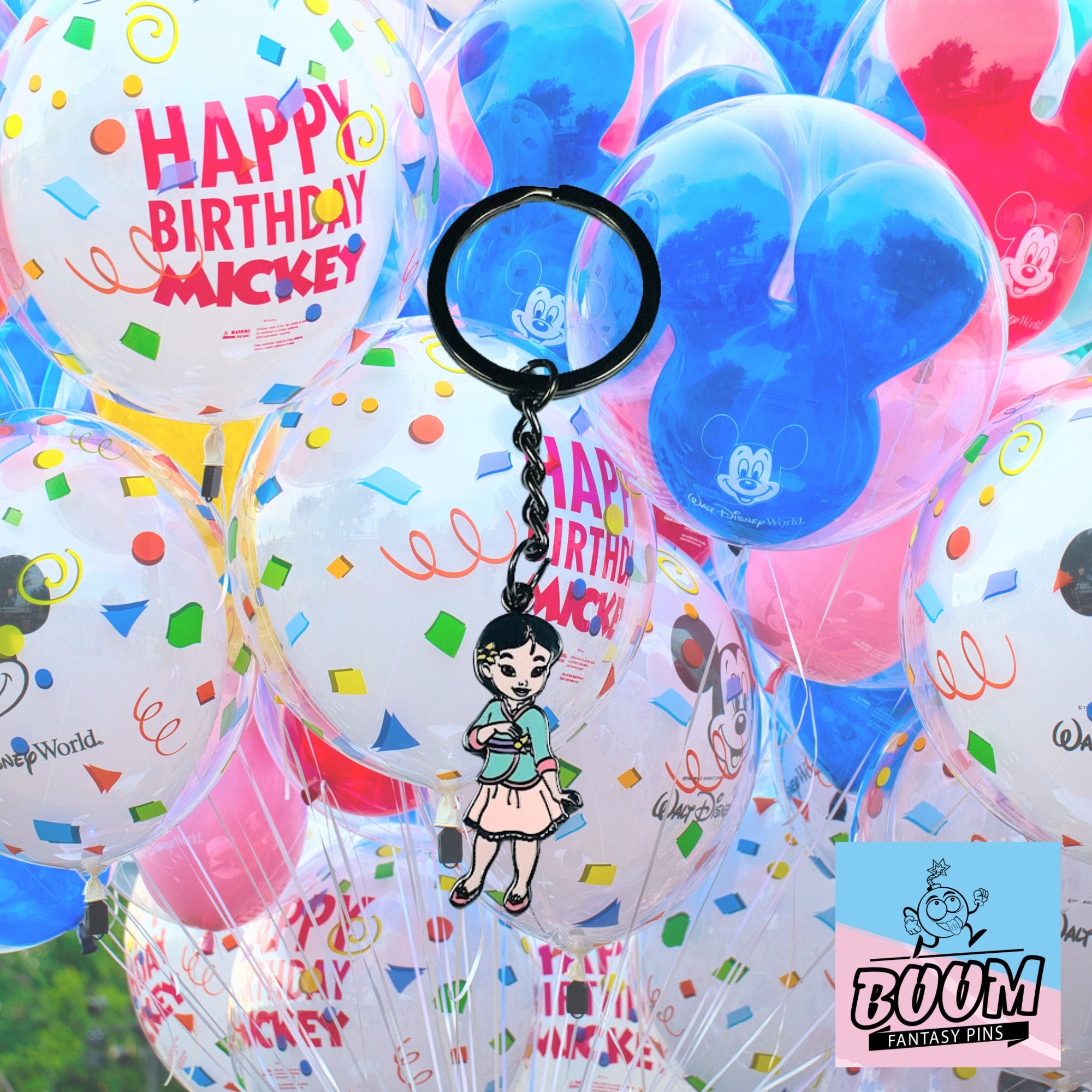 Porte-clés – Mulan du film Mulan – Disney Fantasy