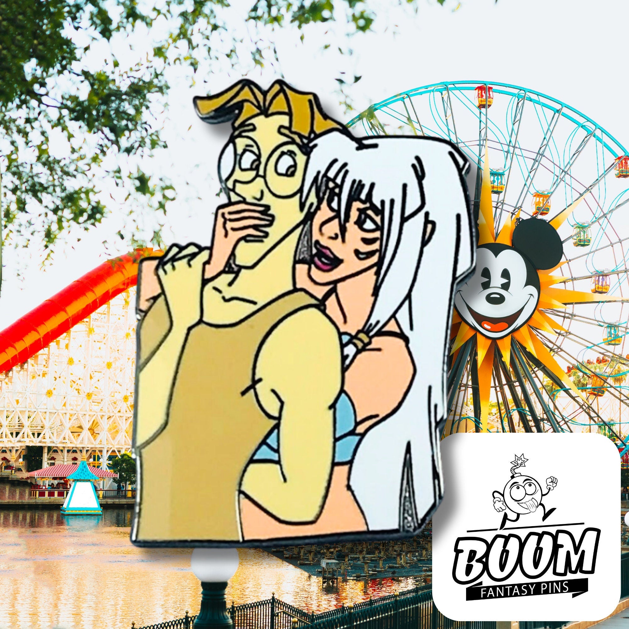 Pin's – Kida et Milo Thatch d'Atlantide, l'empire perdu – Disney Fantasy