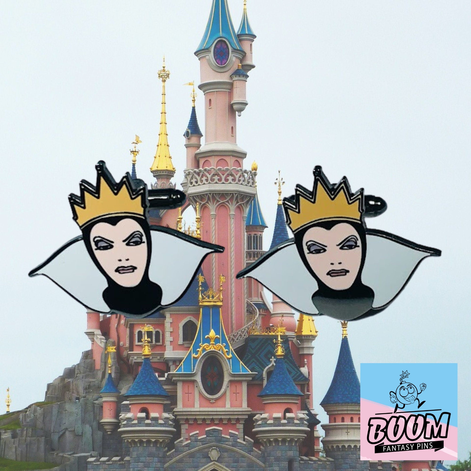 Boutons de manchette – La Méchante Reine de Blanche-Neige – Disney Fantasy