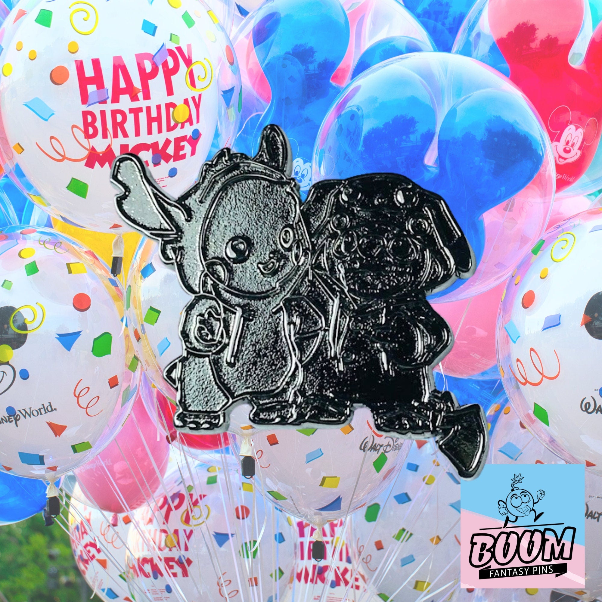 Test d'épingle - Winnie l'Ourson avec Stitch de Lilo &amp; Stitch - Disney Fantasy