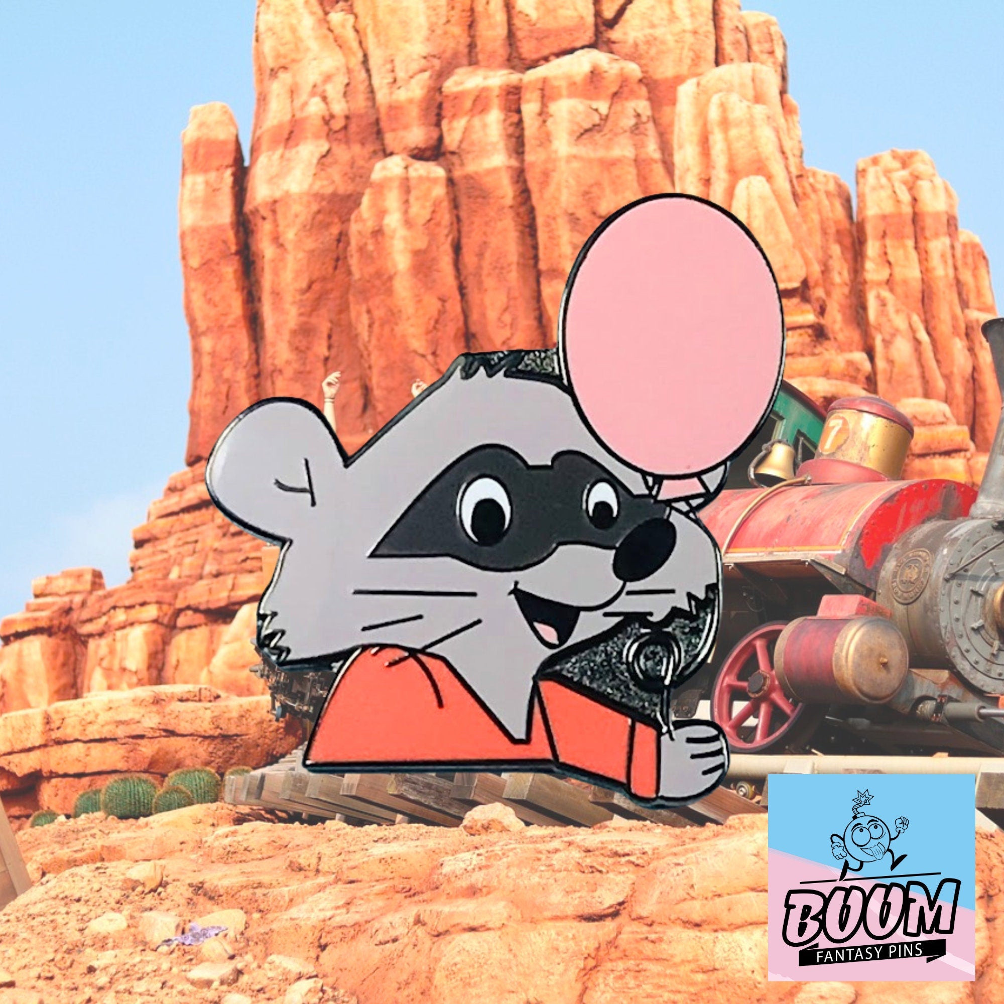 Pin's – Raton laveur de Robin des Bois – Disney Fantasy