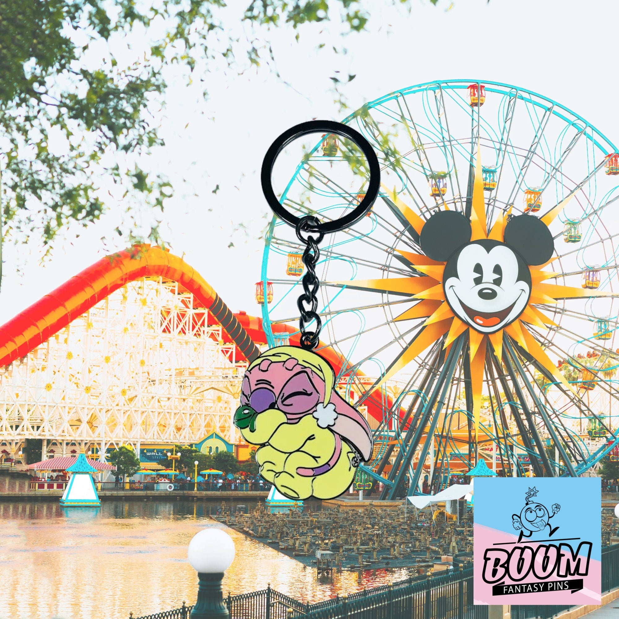 Porte-clés – Ange de Lilo &amp; Stitch – Disney Fantasy