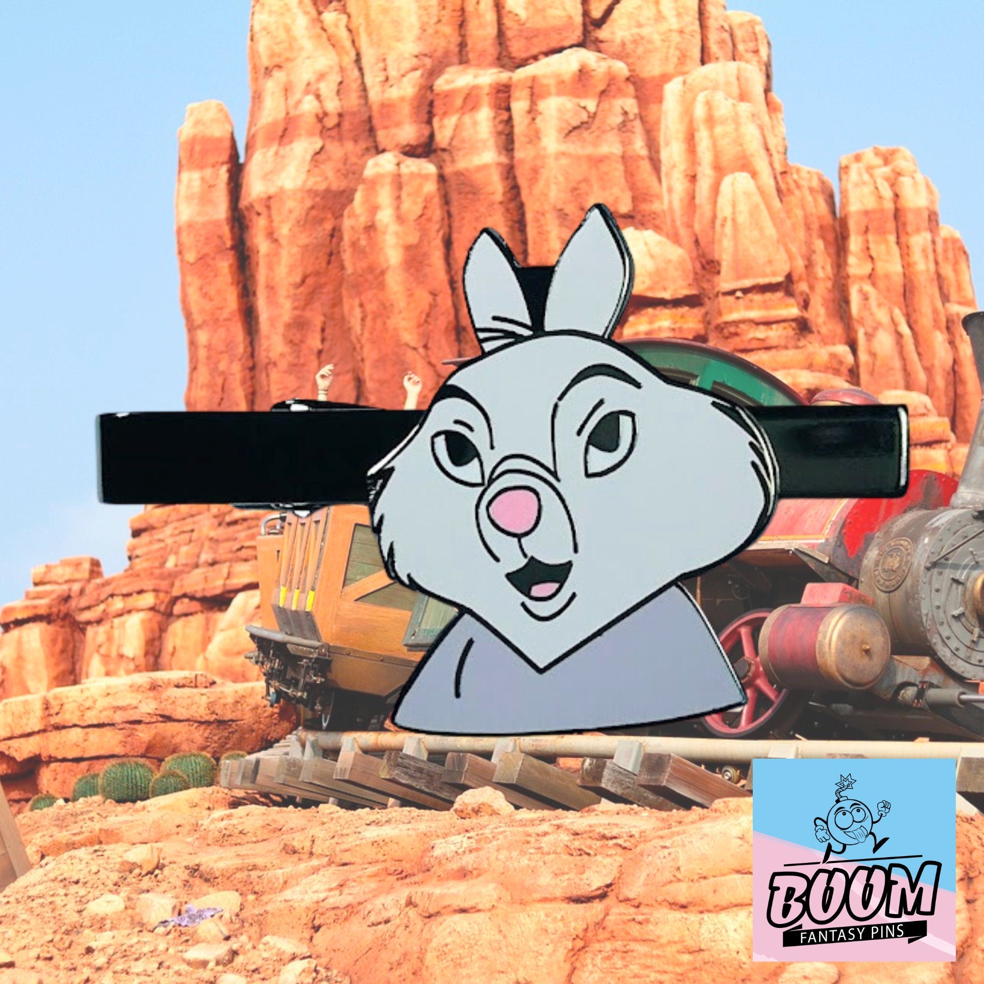 Pinza de corbata – Skippy sin sombrero de Robin Hood – Disney Fantasy