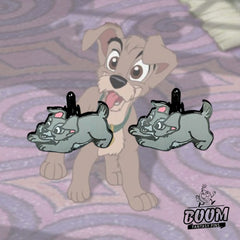 Boutons de manchette – Scamp de La Belle et le Clochard 2 – Disney Fantasy