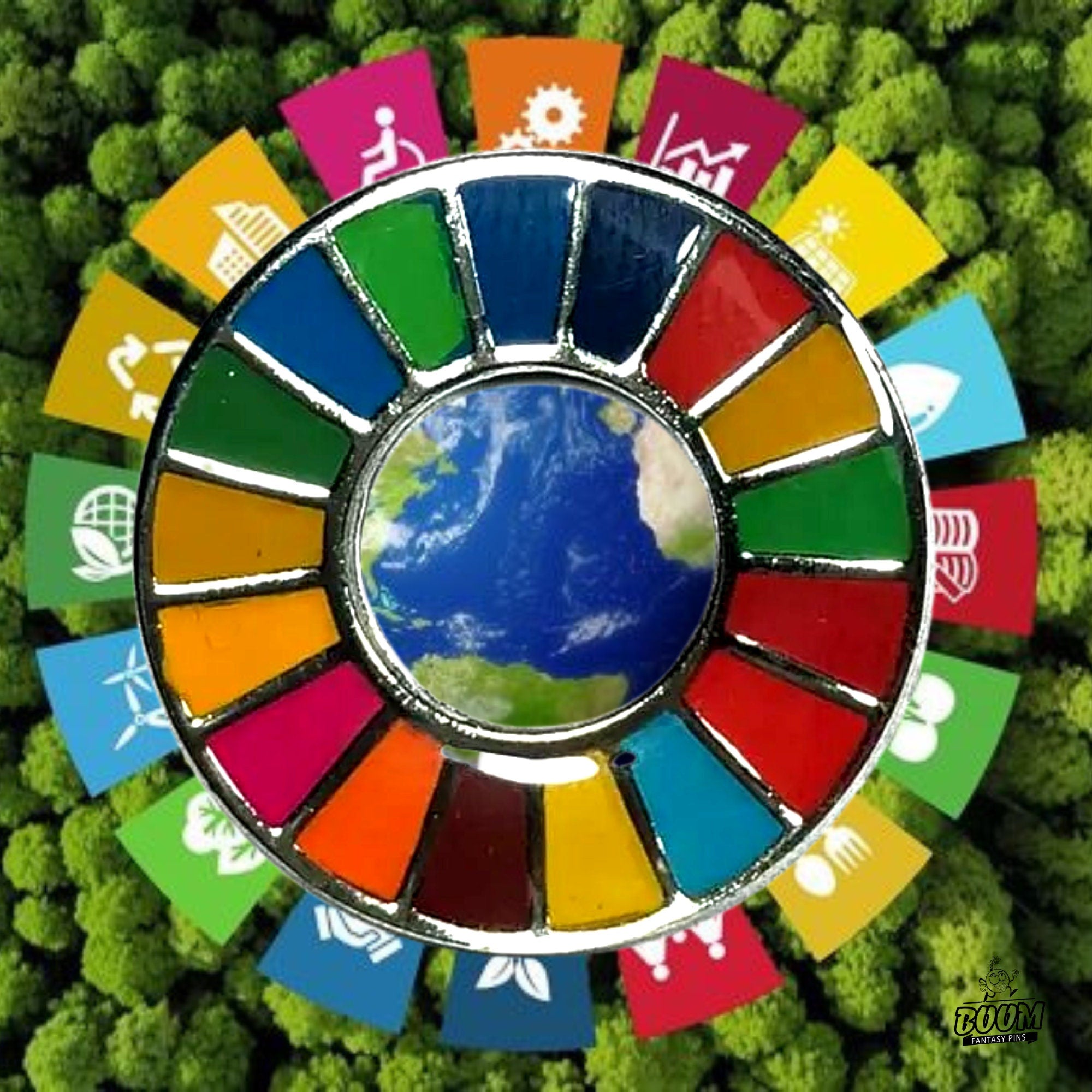 Épingle – Objectifs de développement durable des Nations Unies – Initiative pour l’impact mondial