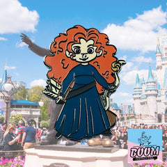 Pin's – Princesse Merida du film Rebelle – Disney Fantasy