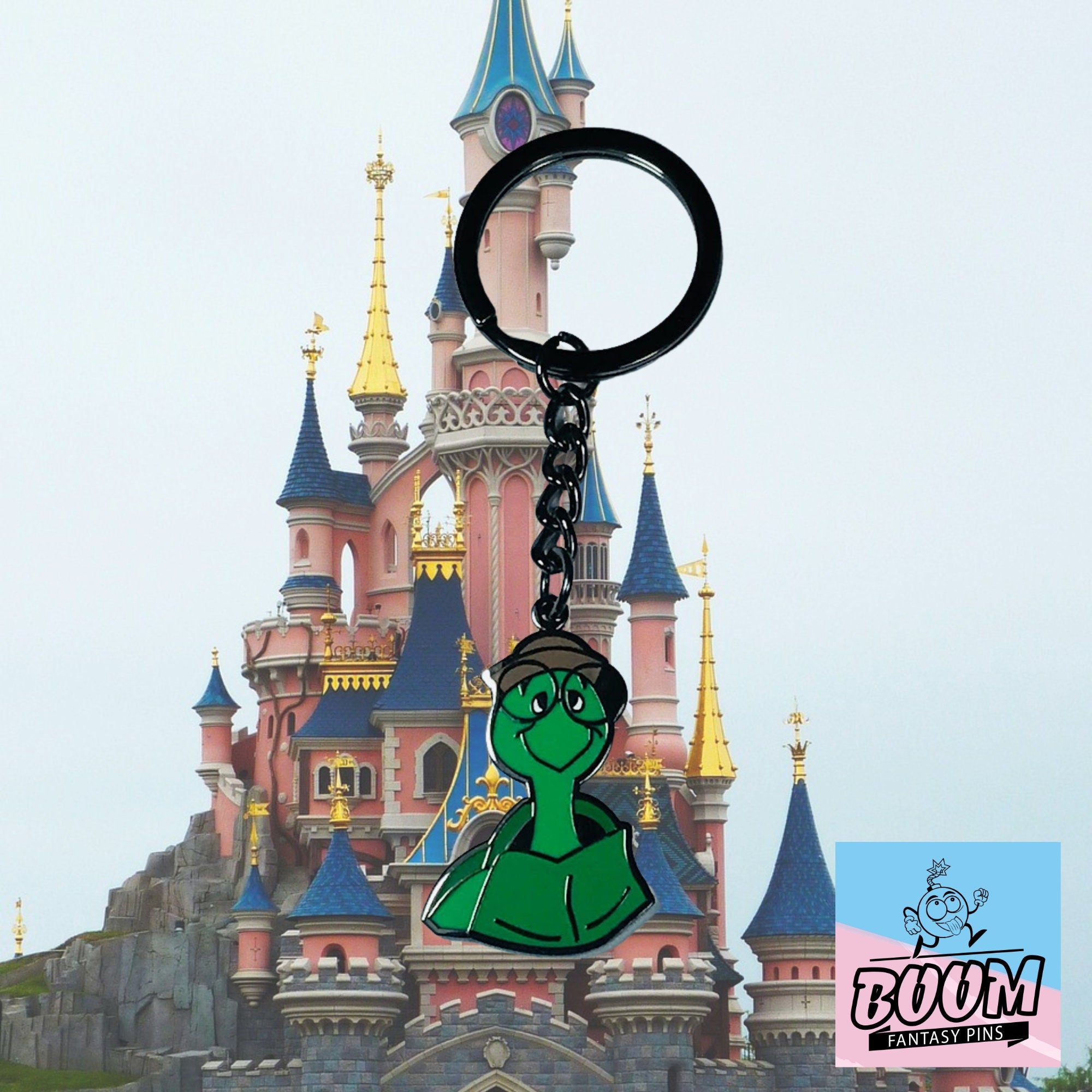 Llavero – Toby Turtle de Robin Hood – Disney Fantasy