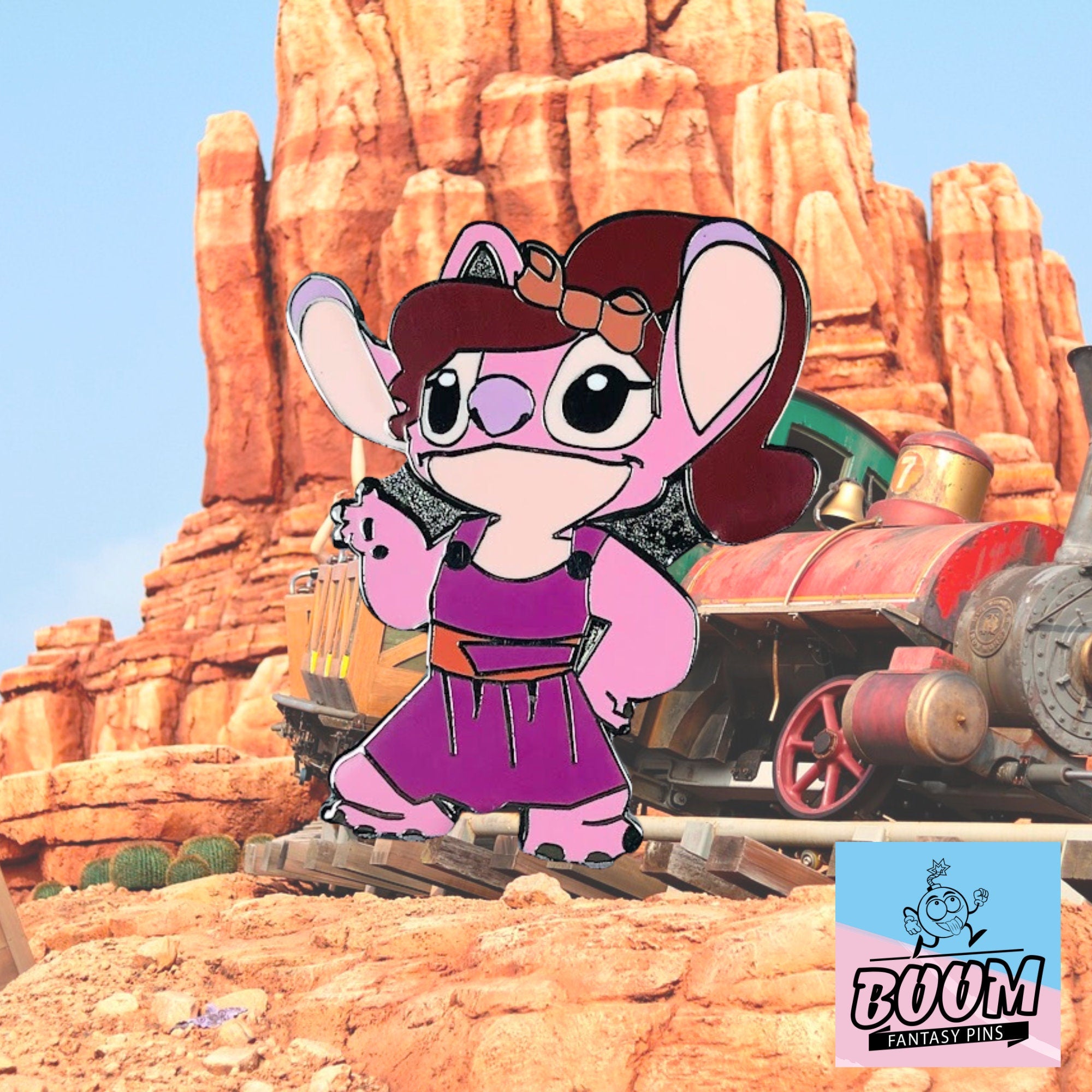 Pin – Angel as Megara from Lilo and Stitch – Disney Fantasy