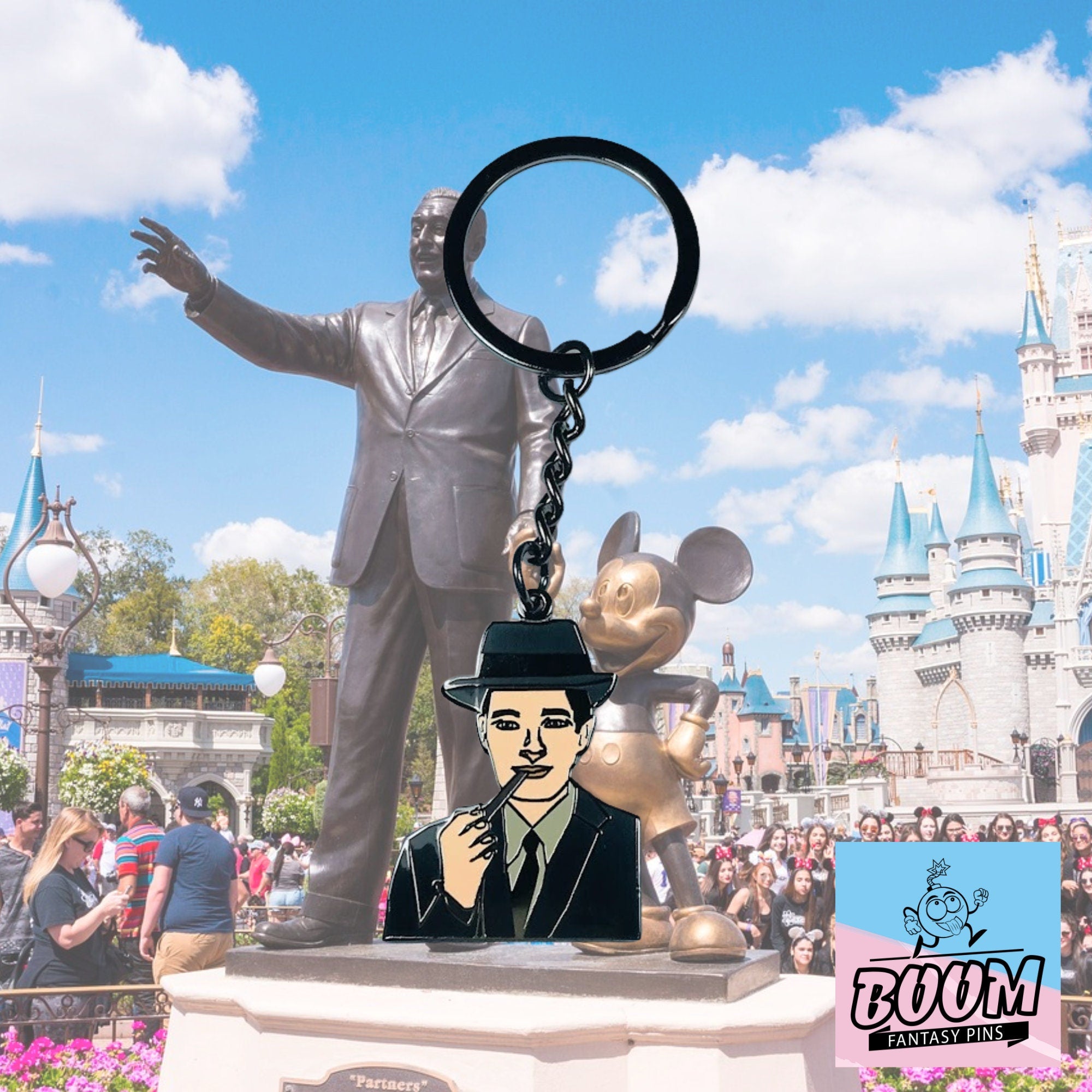 Porte-clés – J Robert Oppenheimer d'Oppenheimer – Disney Fantasy
