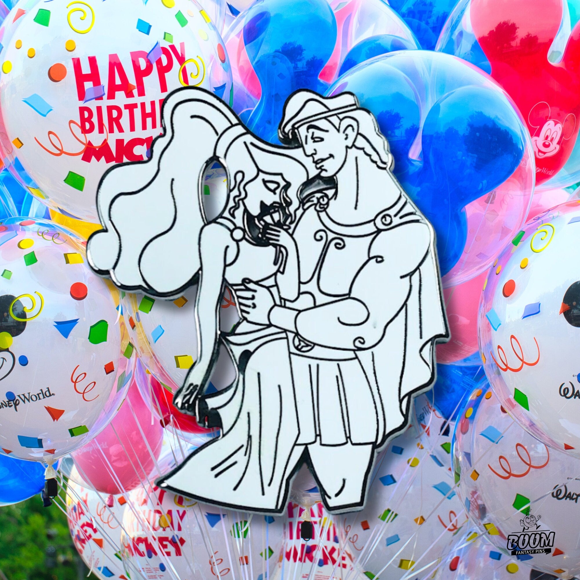 Pin's – Hercule et Mégara du film Hercule – Disney Fantasy