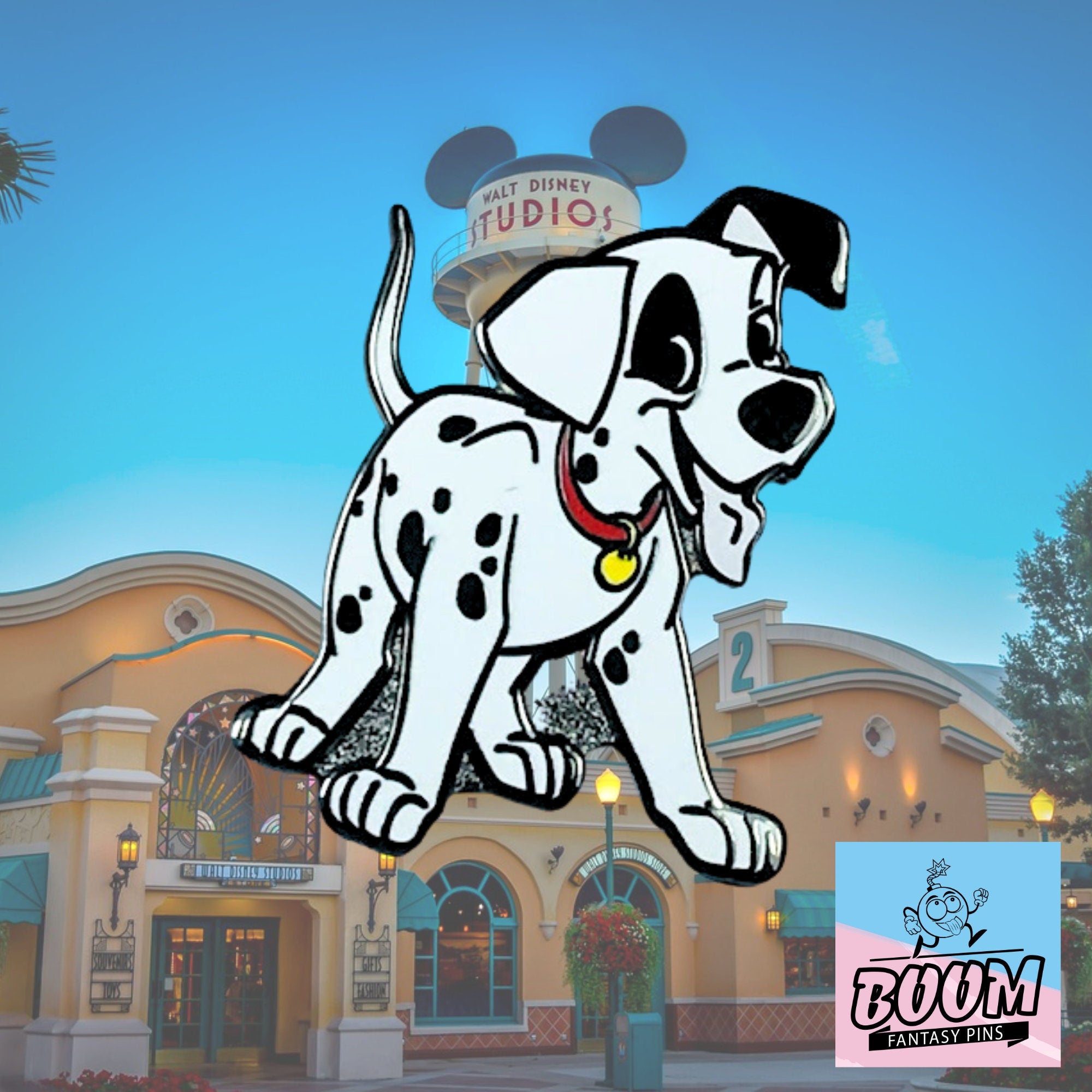 Pin bicolor de 101 dálmatas – Disney Fantasy