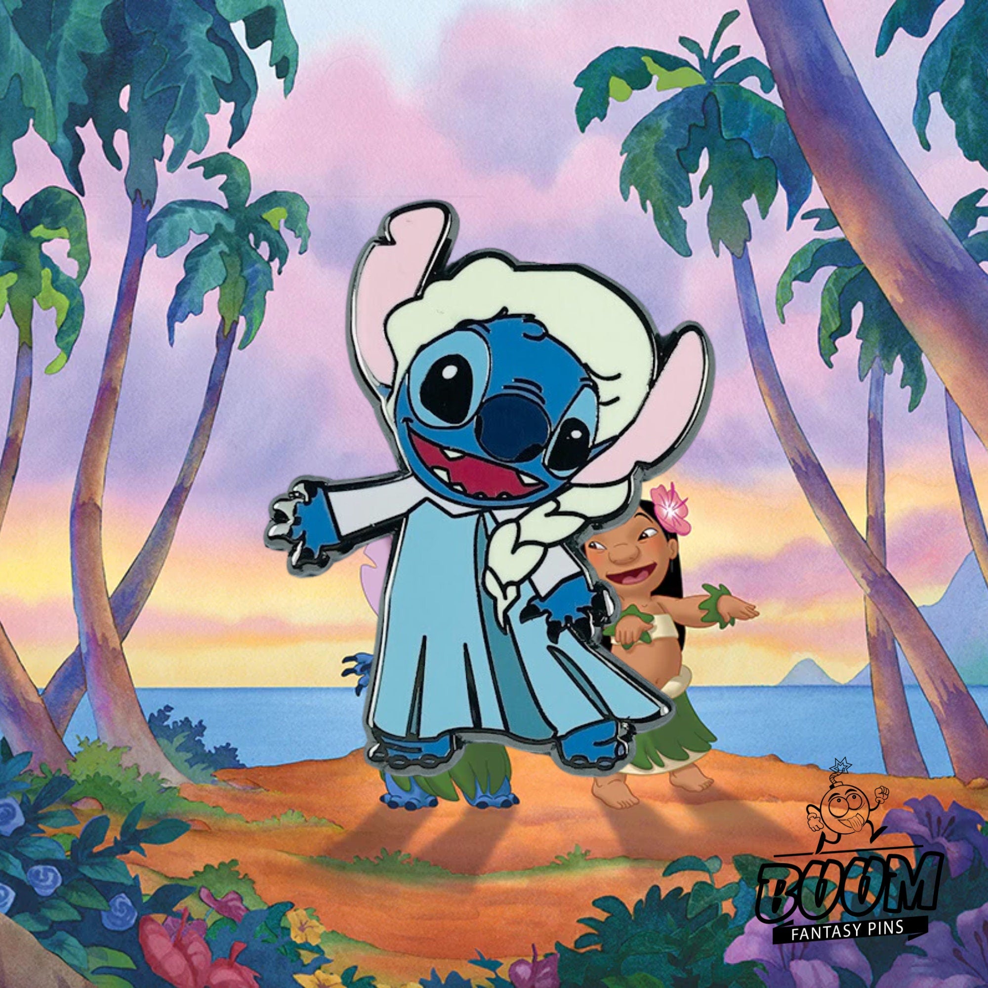 Pin – Stitch como Elsa de Lilo y Stitch – Disney Fantasy